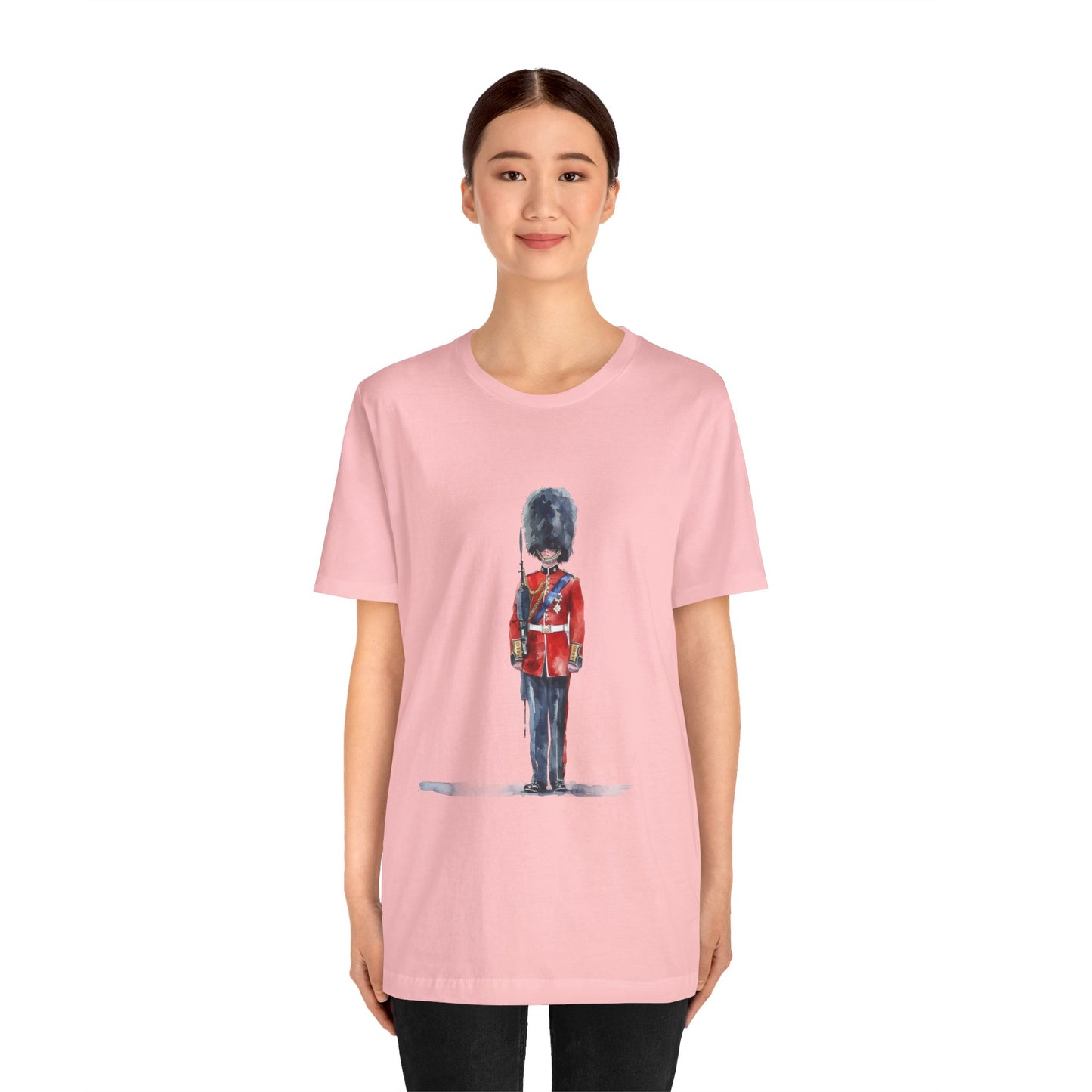 Unisex Jersey Short Sleeve Tee - Echoes of Valor - Red Jacket at Bodmin Keep
