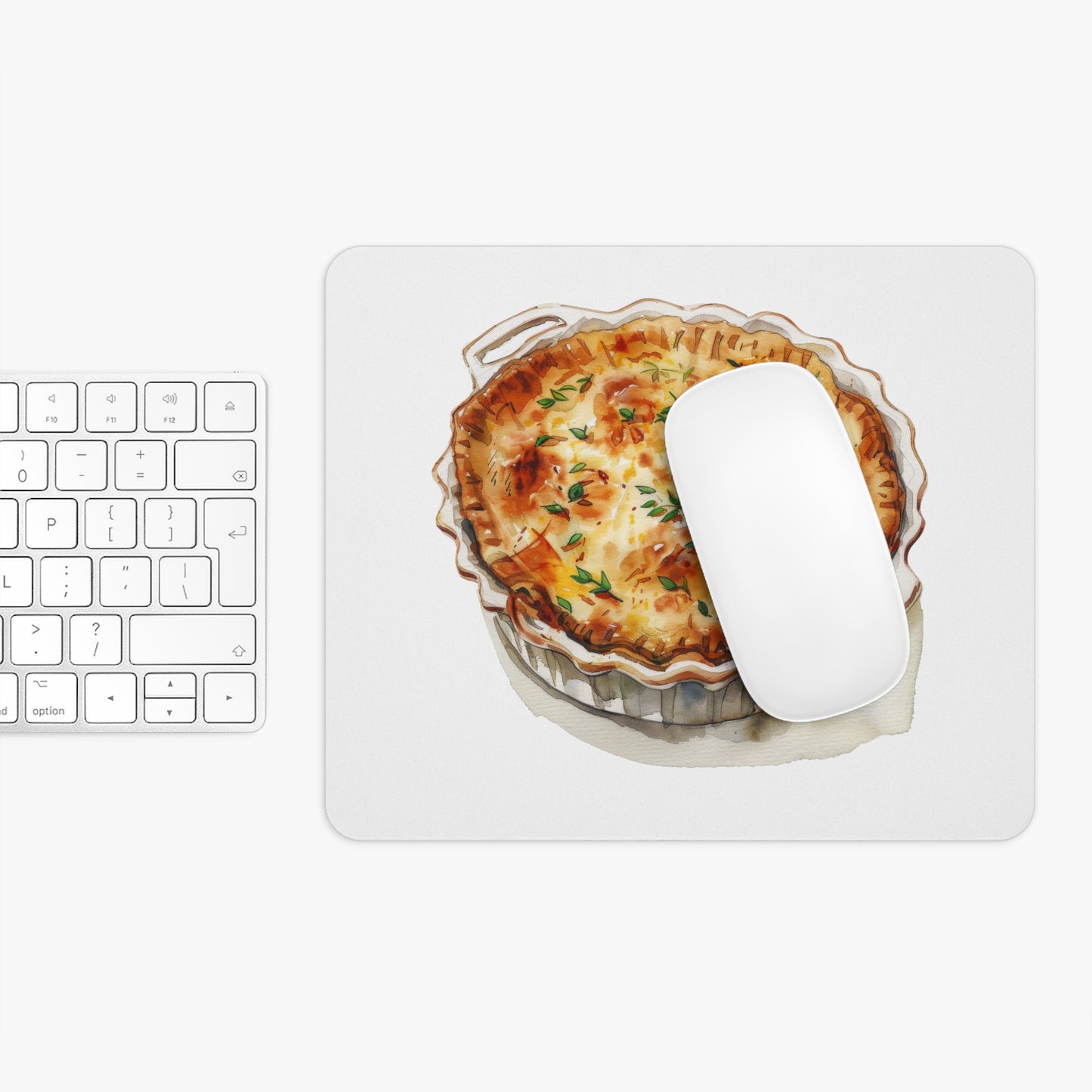 Gourmet Mouse Pad - Cheesy Lasagna Comfort Food Mat, Kitchen Gadgets, Cooking Gifts, Home Office Decor, Foodie Accessories