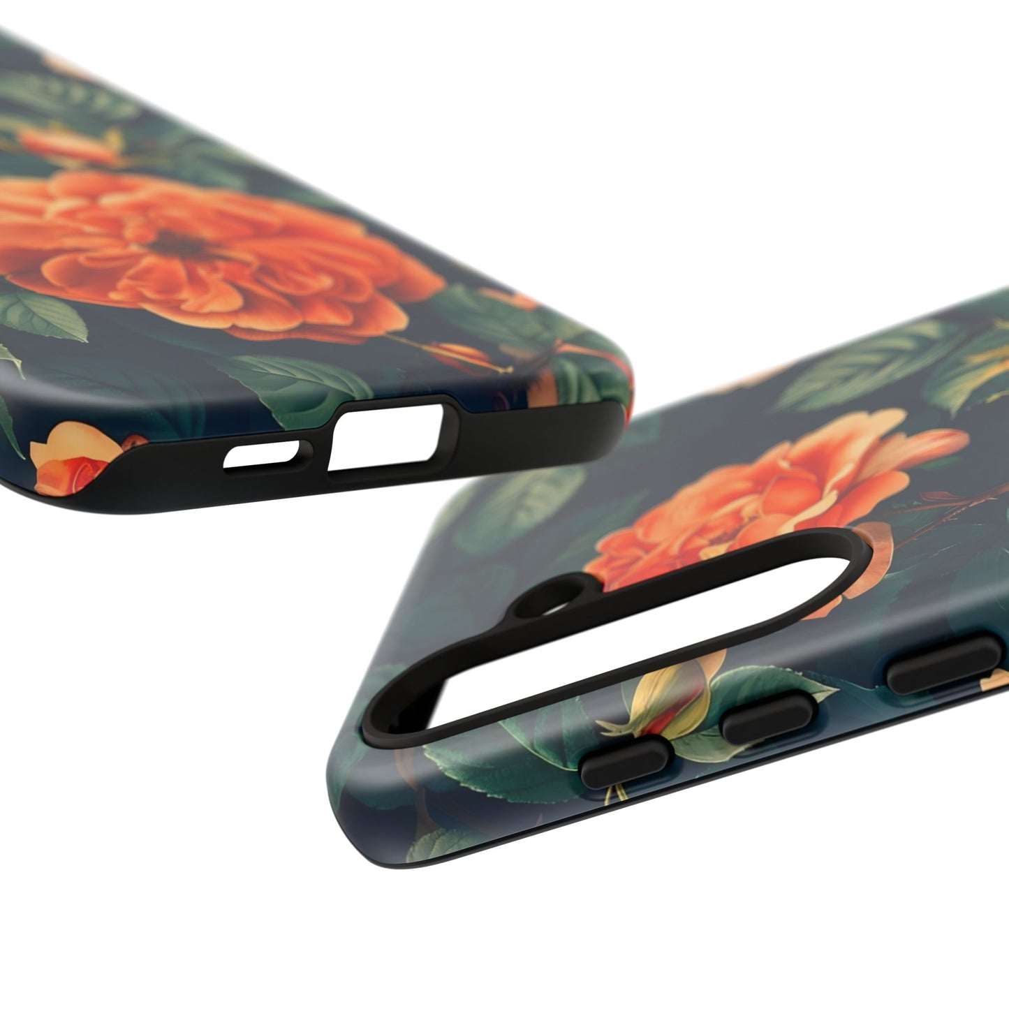 Floral Phone Case, Tough Cases for Nature Lovers, Botanical Design, Phone Protection, Gift for Her, Trending Floral Accessories