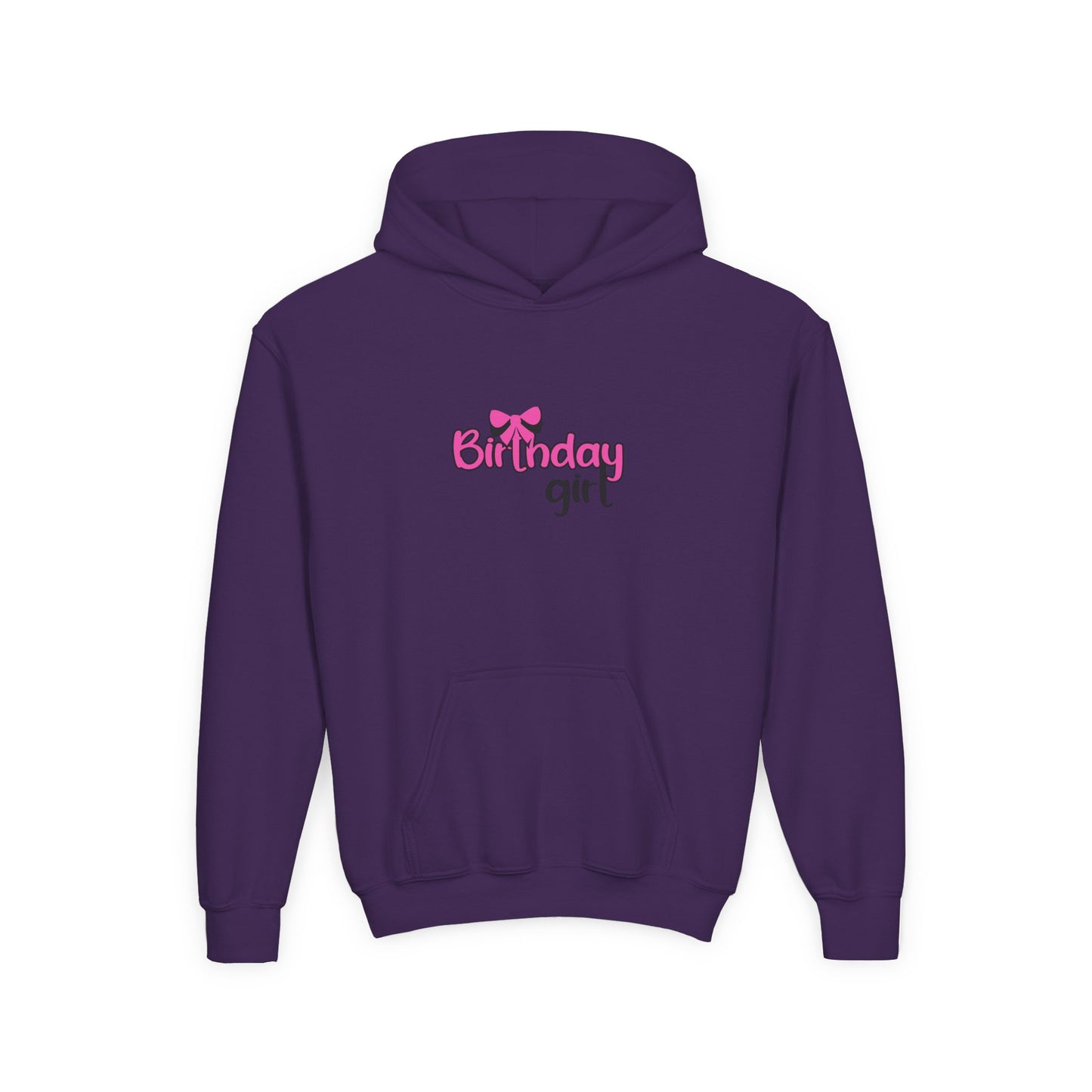 Birthday Girl Youth Hooded Sweatshirt - Perfect for Celebrating Special Days!