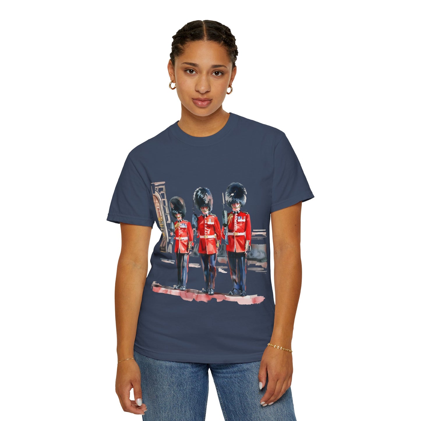 Unisex Garment-Dyed T-shirt - In Honor of Tradition - The Red Jacket Exhibit