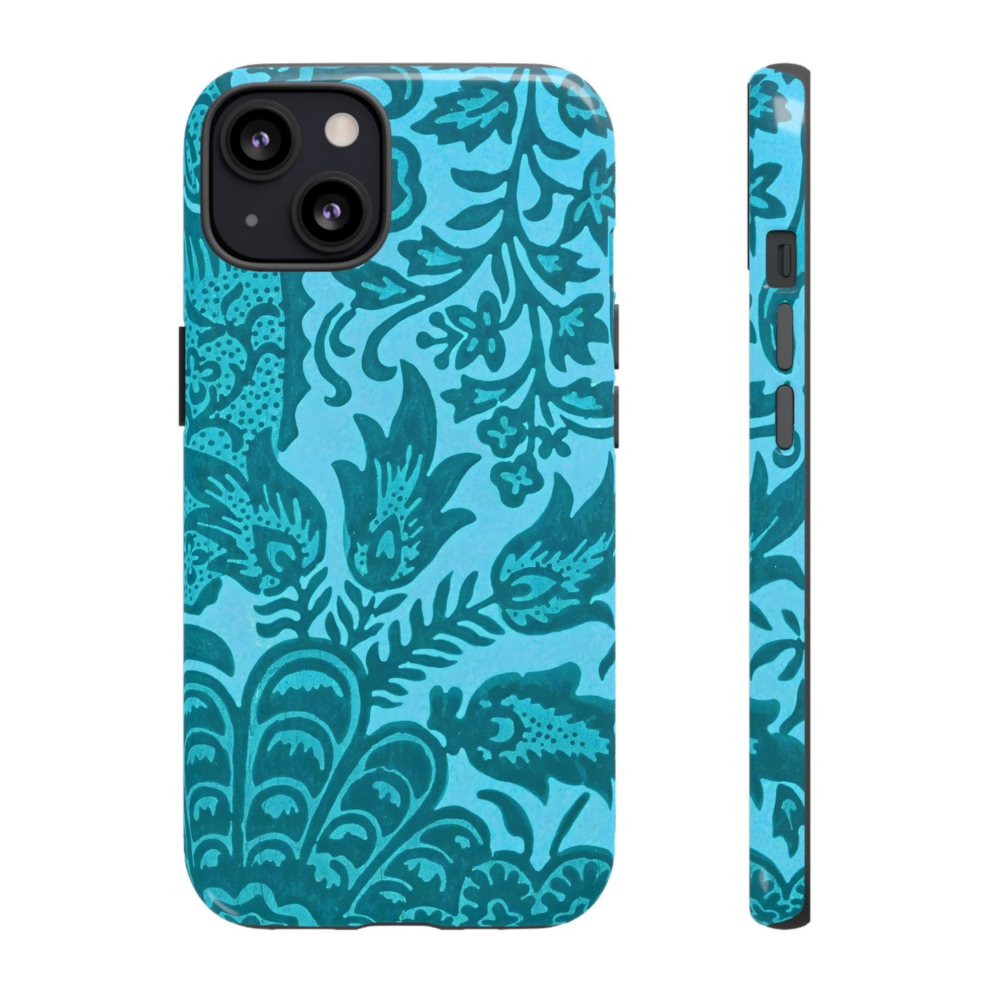 Bohemian Phone Case, Tough Floral Phone Cover, Artistic Phone Protector, Gift for Her, Unique Tech Accessories