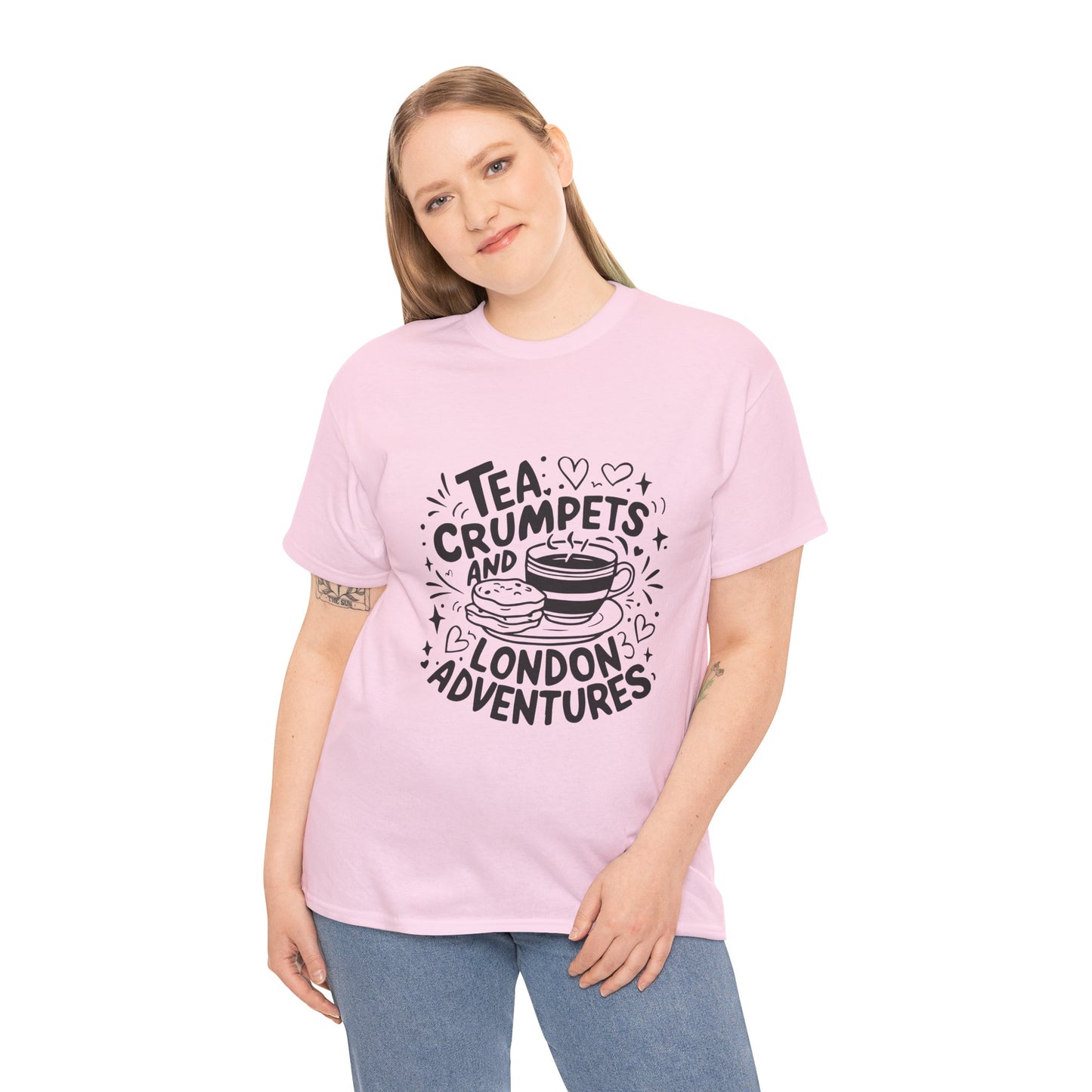 Unisex Heavy Cotton Tee - London Advenures