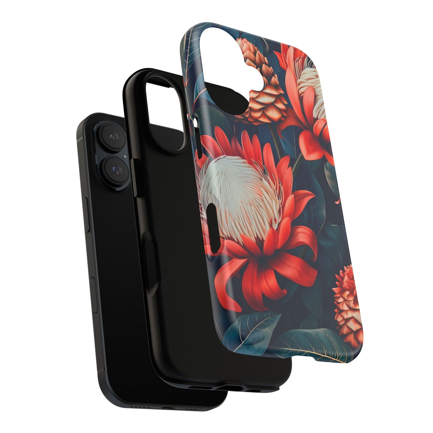 Floral Phone Case for Tough Love, Durable Cover, Unique Gift for Nature Lovers, Birthday, Mother's Day, Floral Design