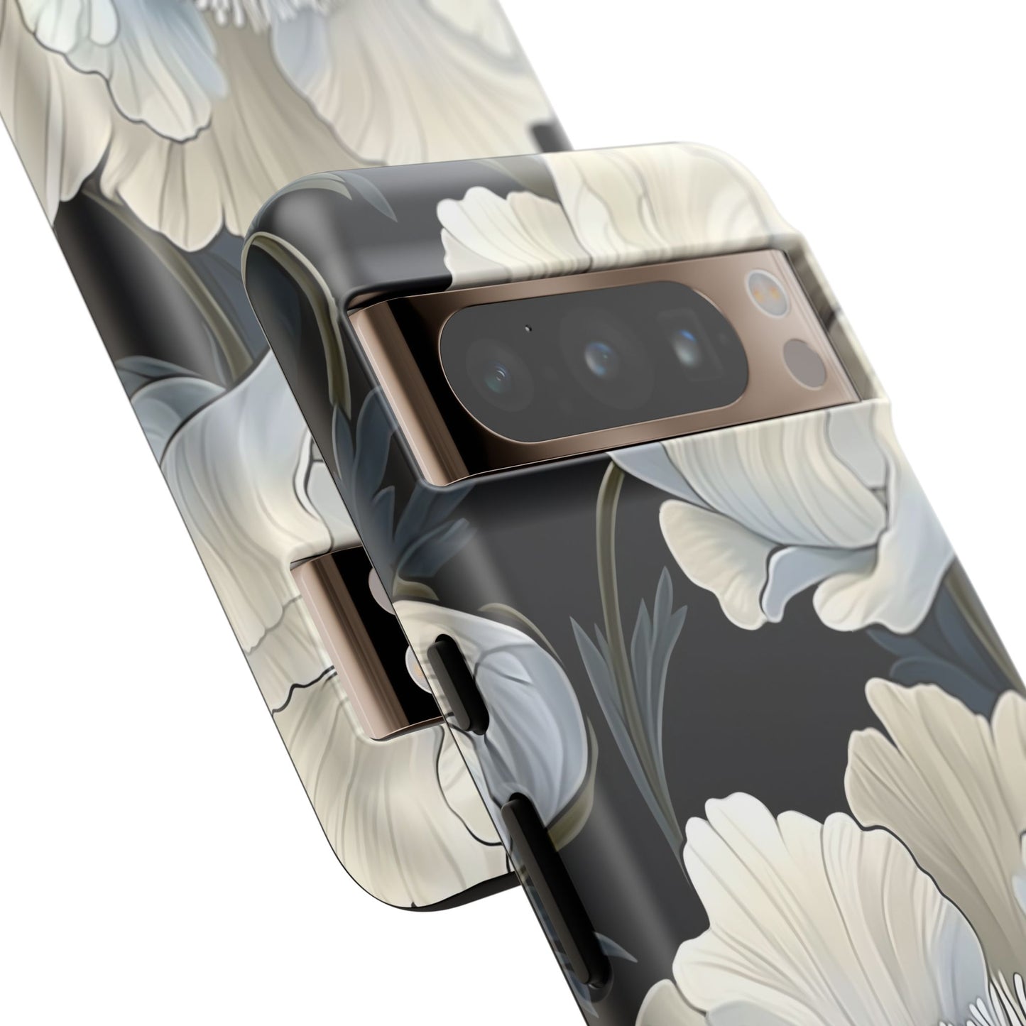 Floral Phone Case, Tough Cases for Women, Stylish Phone Cover, Floral Design Phone Protector, Nature Inspired Tech Accessories