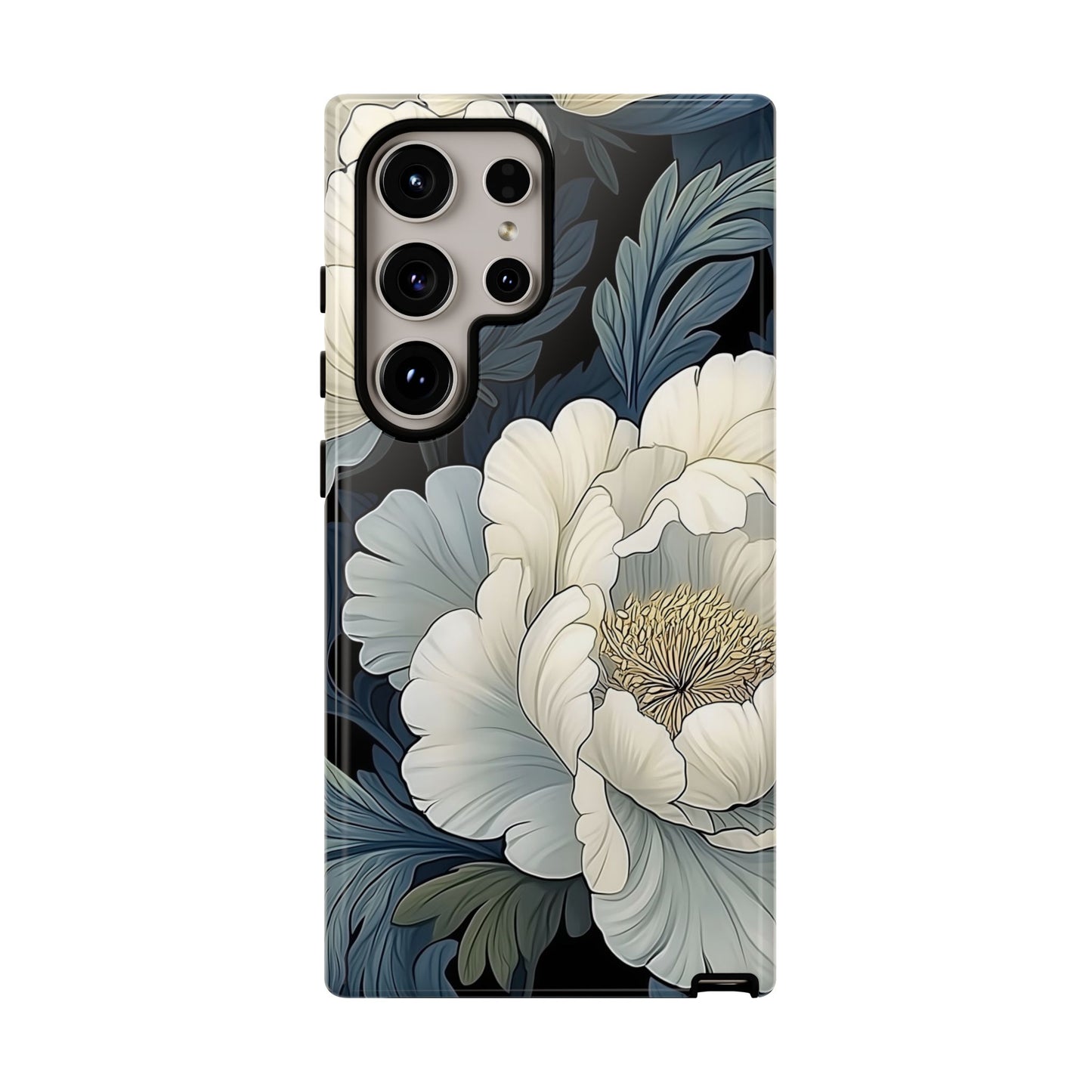 Floral Phone Case - Elegant Tough Cases for Nature Lovers, Stylish Protective Cover for Gifts, Birthdays, Mom's Day, Floral Design