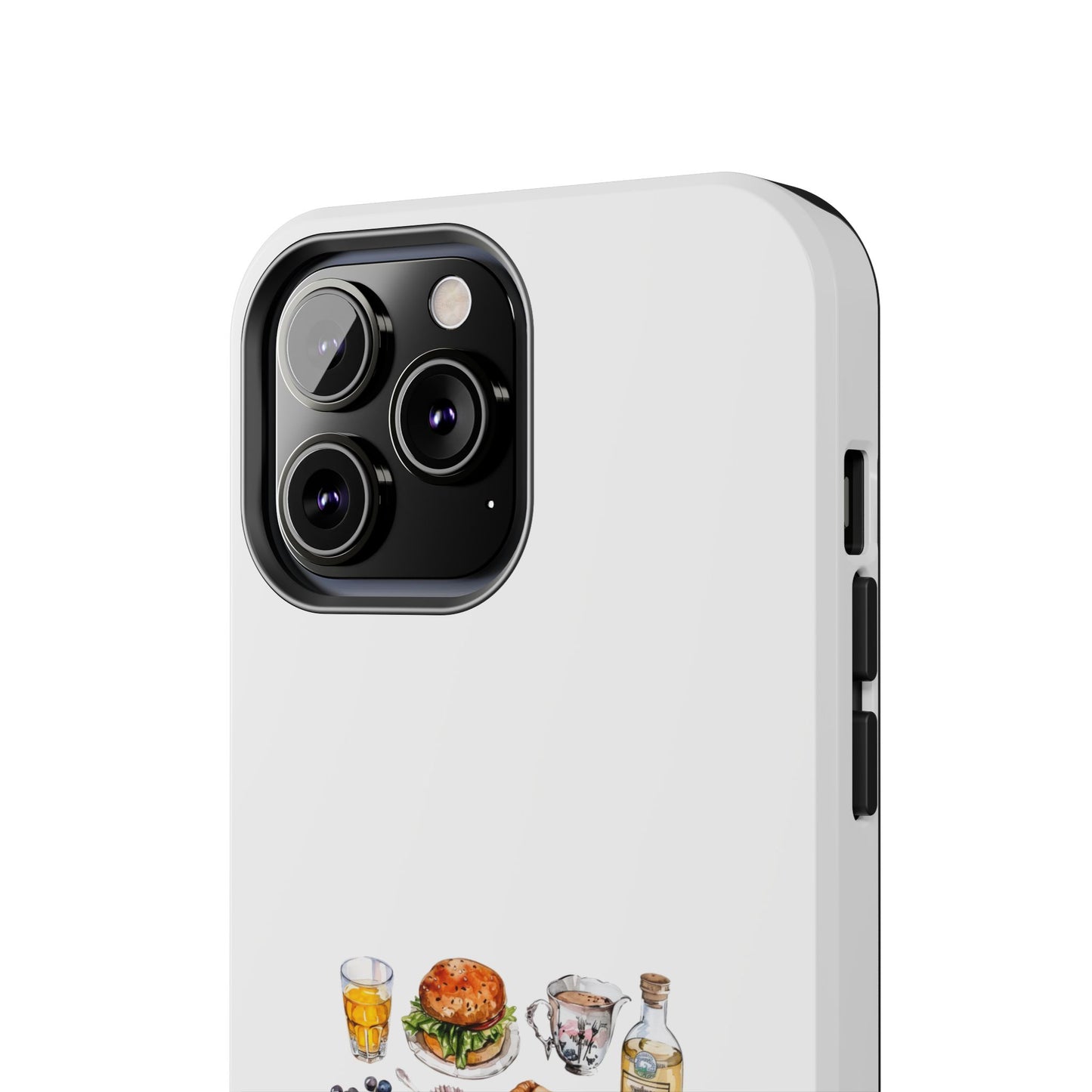 Foodie Tough Phone Case with Gourmet Feast Design