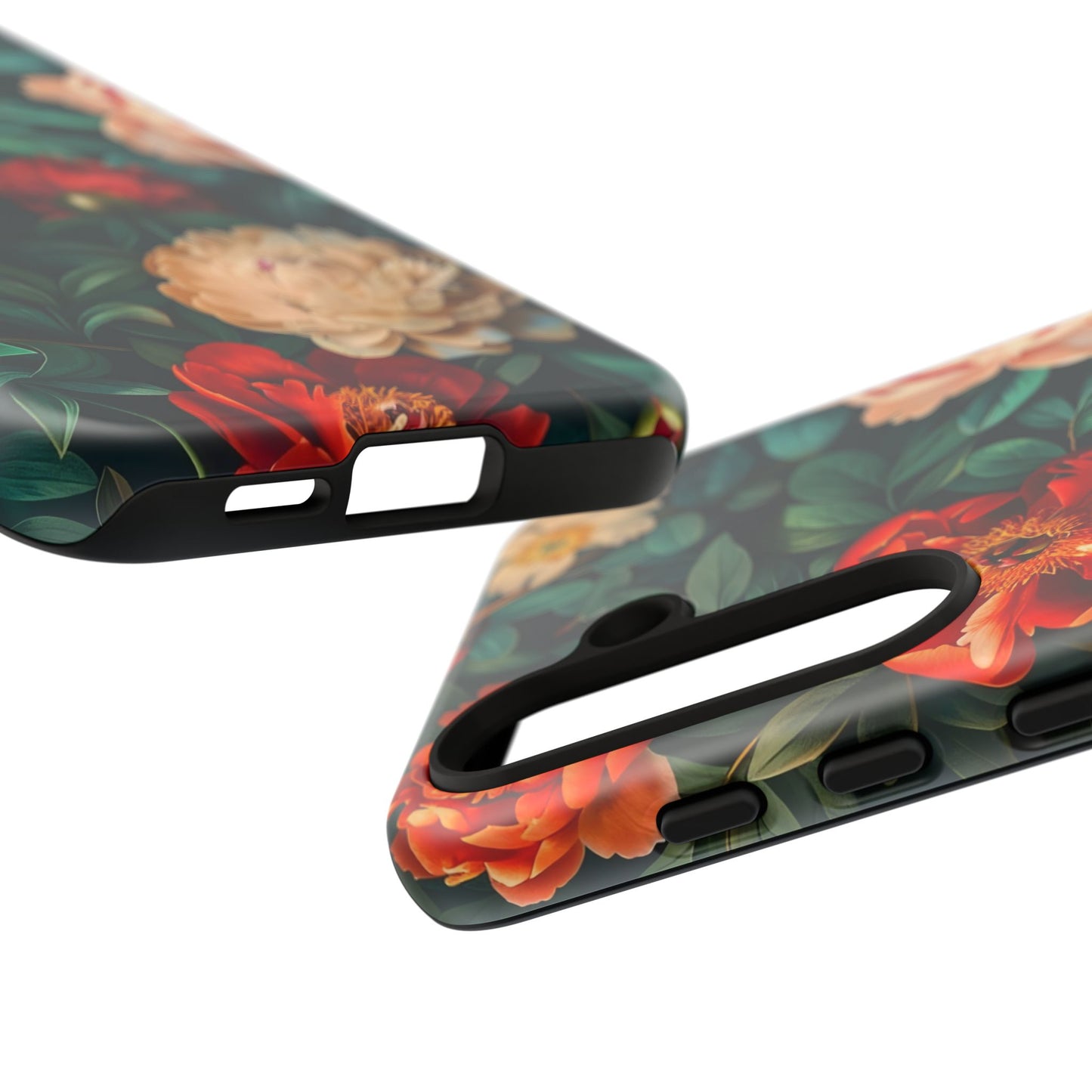 Floral Phone Case - Tough Cases, Vibrant Protection, Gift for Her, Cute Floral Design, Trendy Accessory, Perfect for Spring