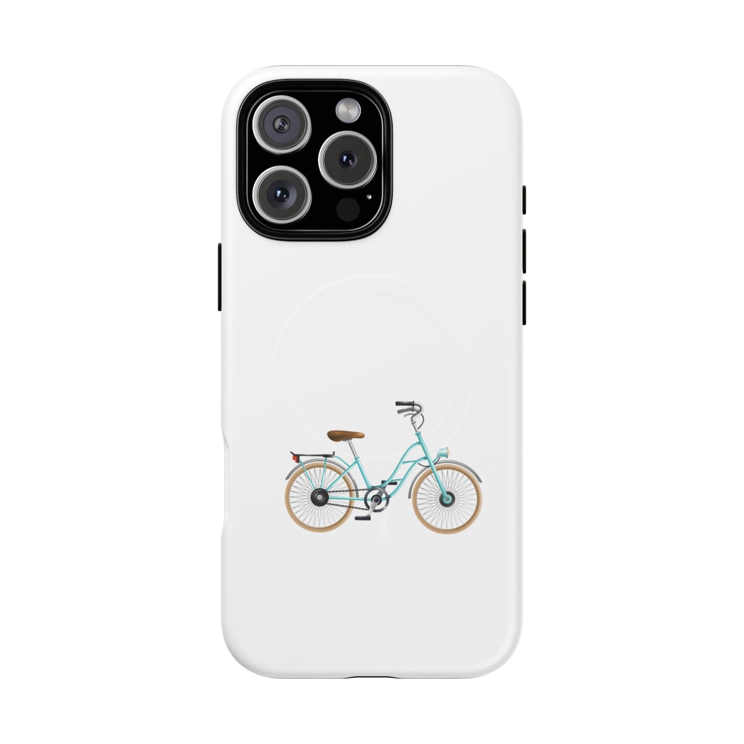 Tough Magnetic Phone Cases, Stylish Bicycle Design, Durable Protection, Perfect Gift for Cyclists, Trendy Tech Accessory