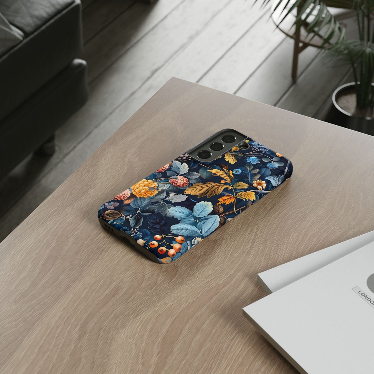 Floral iPhone Case, Tough Phone Cover, Nature-inspired Accessory, Gift for Her, Trendy Protection Case