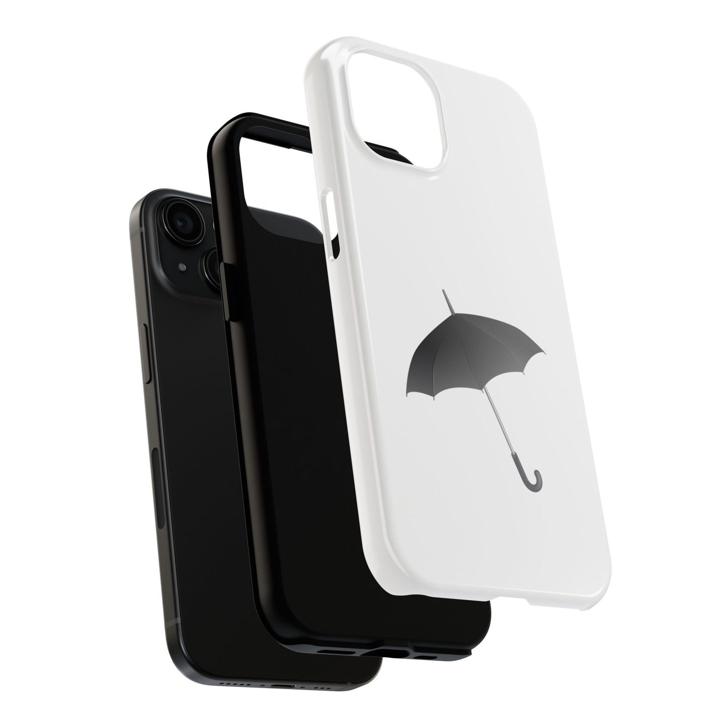 Stylish Umbrella Phone Cases, Tough Phone Covers, Rainy Day Accessories, Unique Gift for Friends, Durable Protection for Smartphones