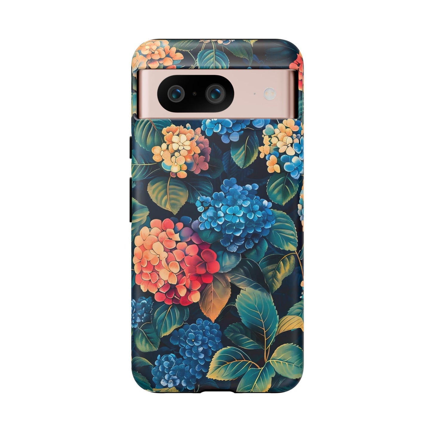 Floral Phone Case, Stylish Tough Case for Gardener Gift, Flower Lover Accessory, Pretty Floral Design, Protective Case
