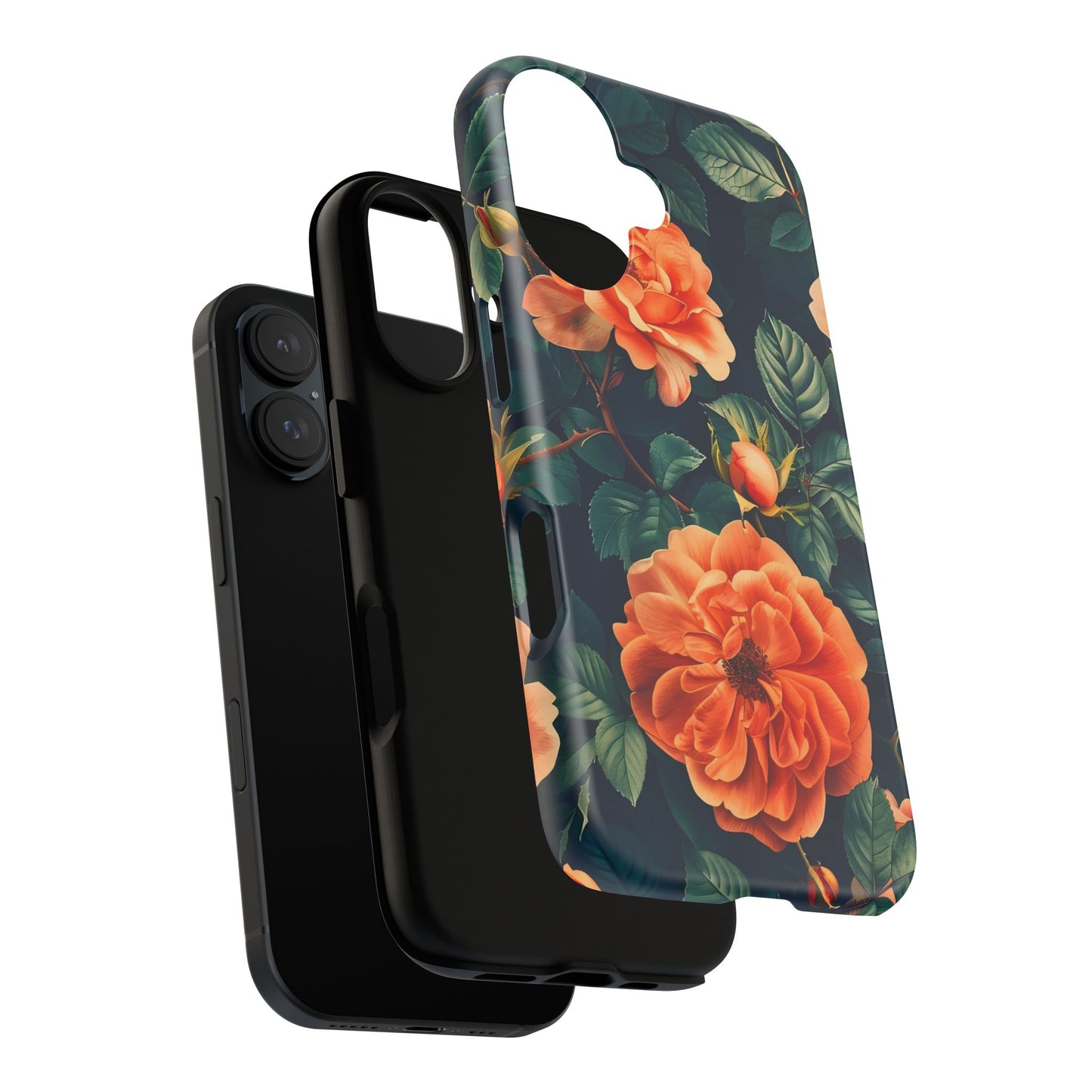 Floral Phone Case, Tough Cases for Nature Lovers, Botanical Design, Phone Protection, Gift for Her, Trending Floral Accessories