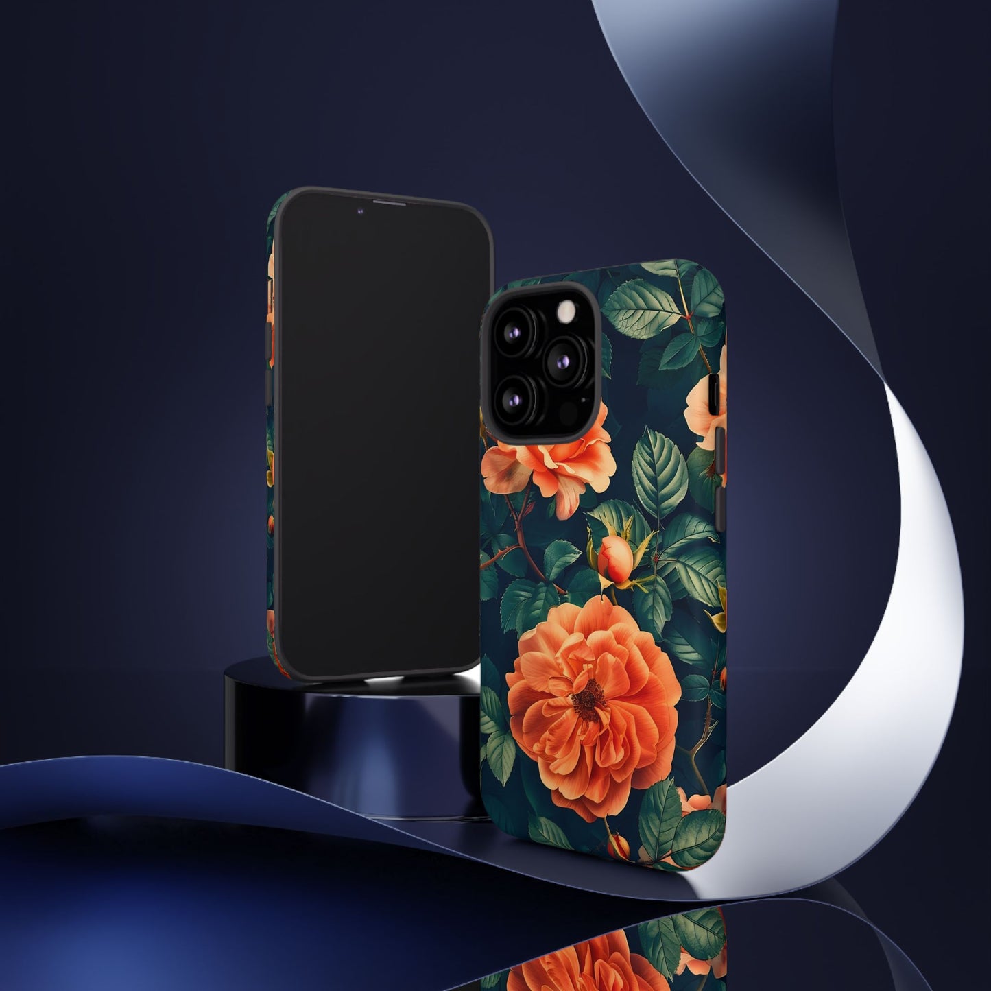 Floral Phone Case, Tough Cases for Nature Lovers, Botanical Design, Phone Protection, Gift for Her, Trending Floral Accessories