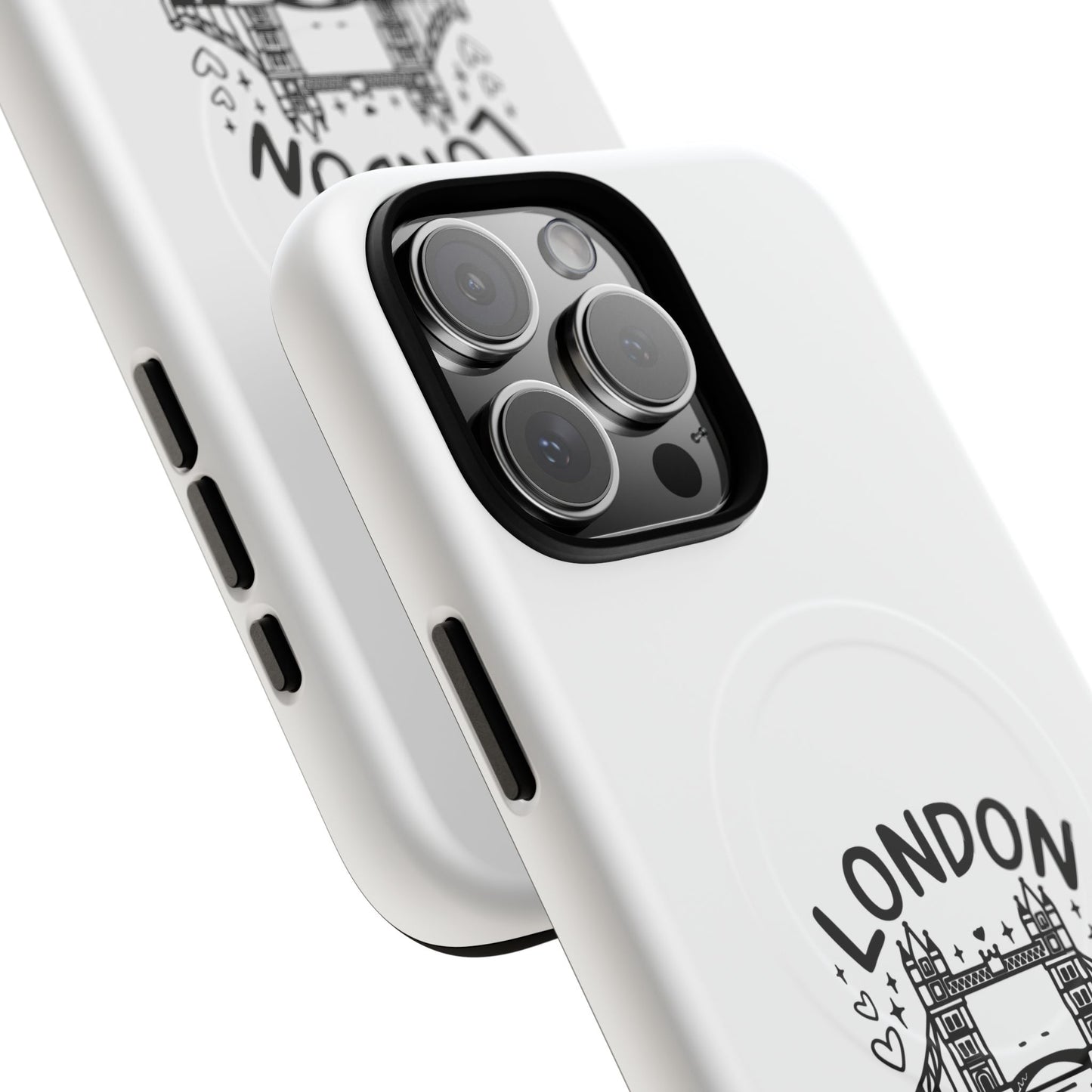 London Vacation Magnetic Case, Unique Phone Cover for Travelers, London Souvenir, Gift for Tourists, Stylish Phone Accessory
