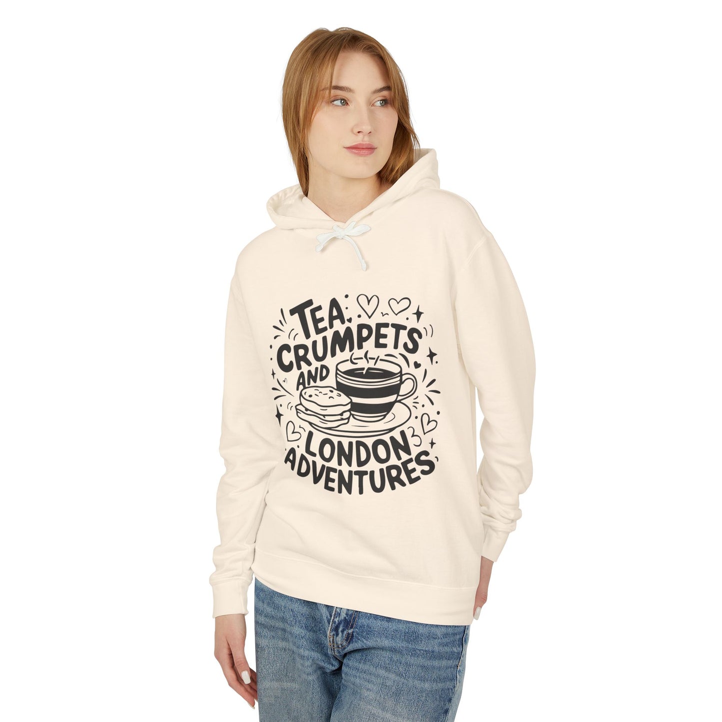Unisex Lightweight Hooded Sweatshirt - London's Adventures