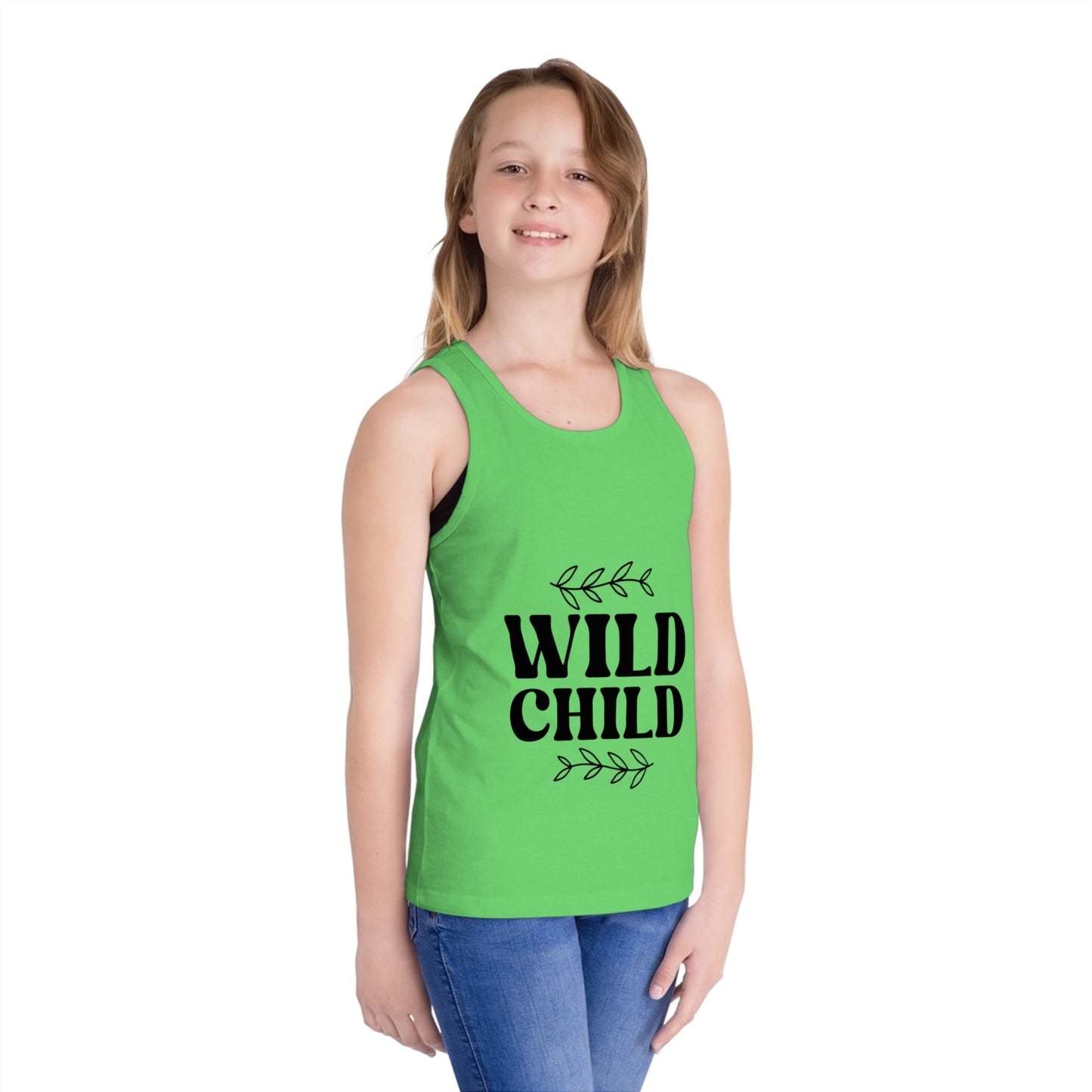 Wild Child Jersey Tank Top for Kids – Perfect Summer Wear
