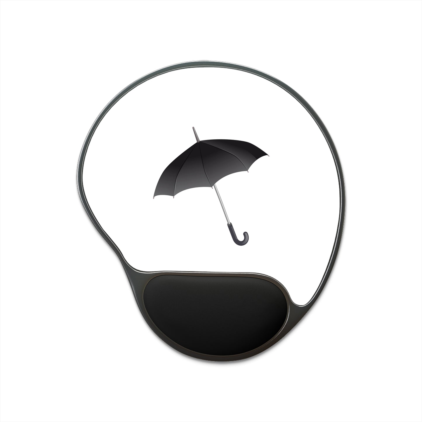 Stylish Umbrella Mouse Pad with Wrist Rest, Desk Decor, Ergonomic Mouse Pad, Gift for Students, Office Supplies