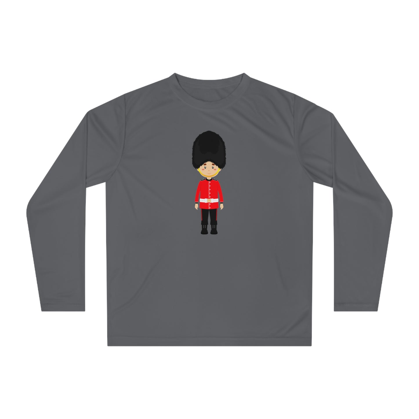 Unisex Performance Long Sleeve Shirt - Royal Guard - A London Icon