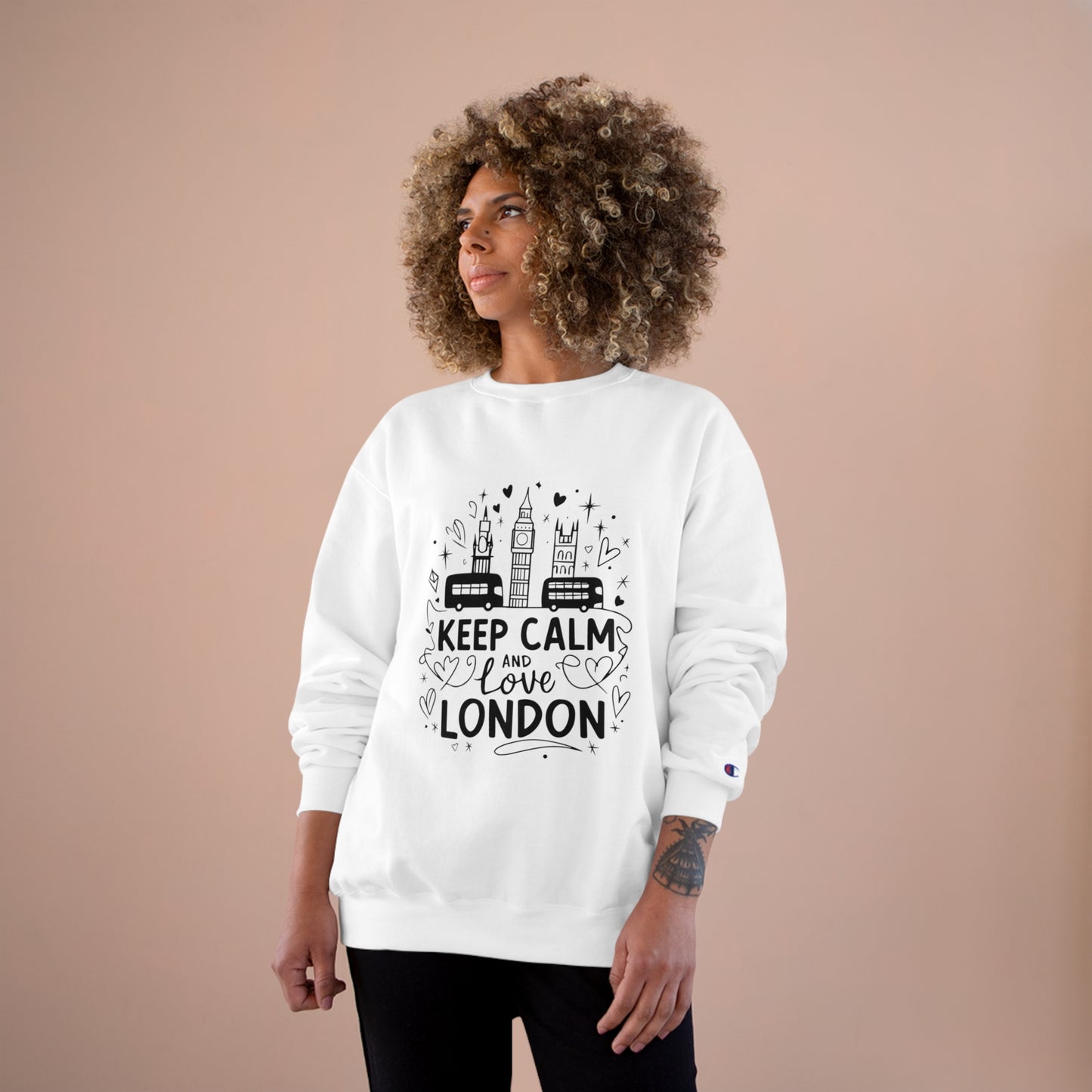 Champion Sweatshirt - Keep calm and love London