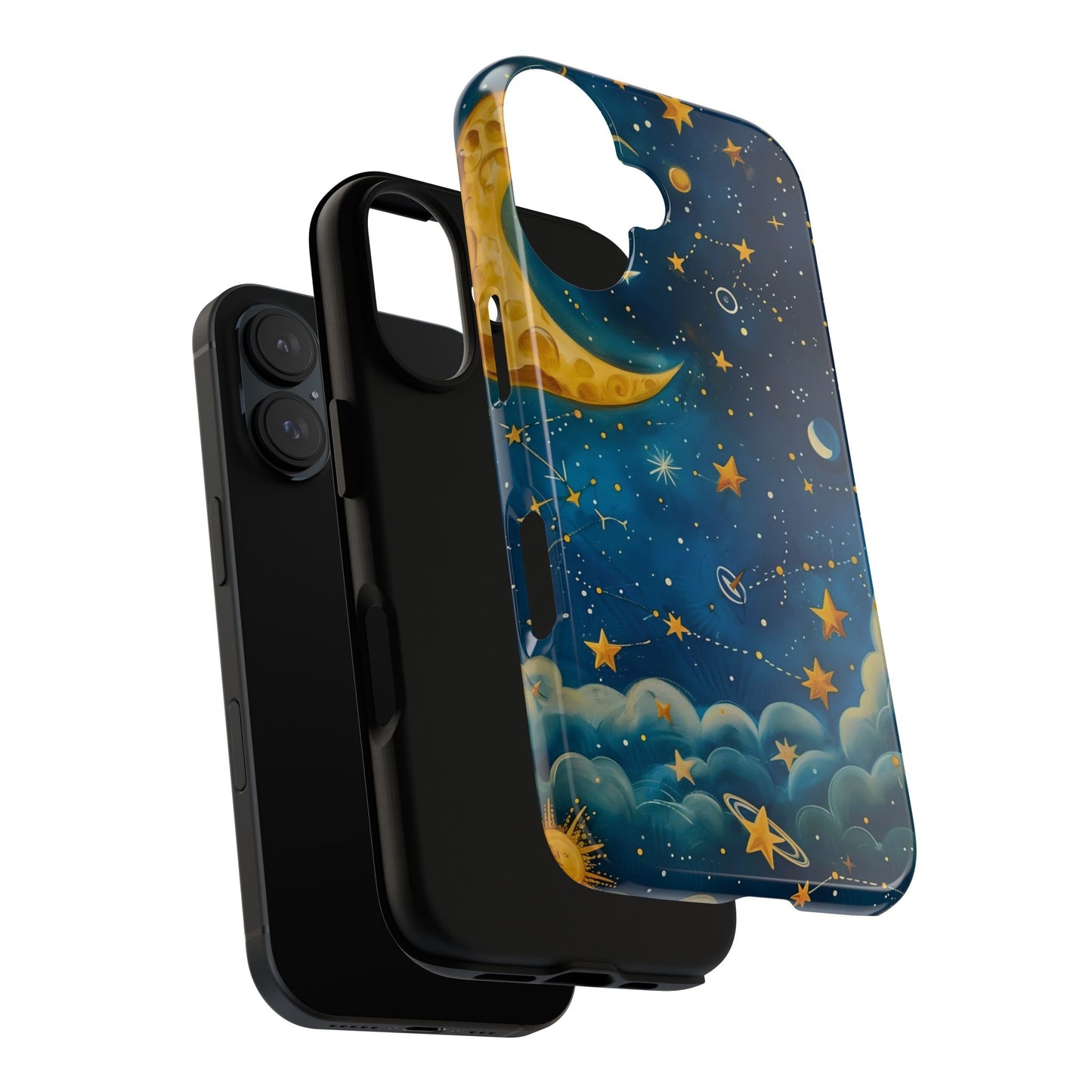 Cosmic Phone Case - Celestial Design, Starry Sky Phone Cover, Galaxy Cases, Gift for Astronomy Lovers, Outer Space Theme