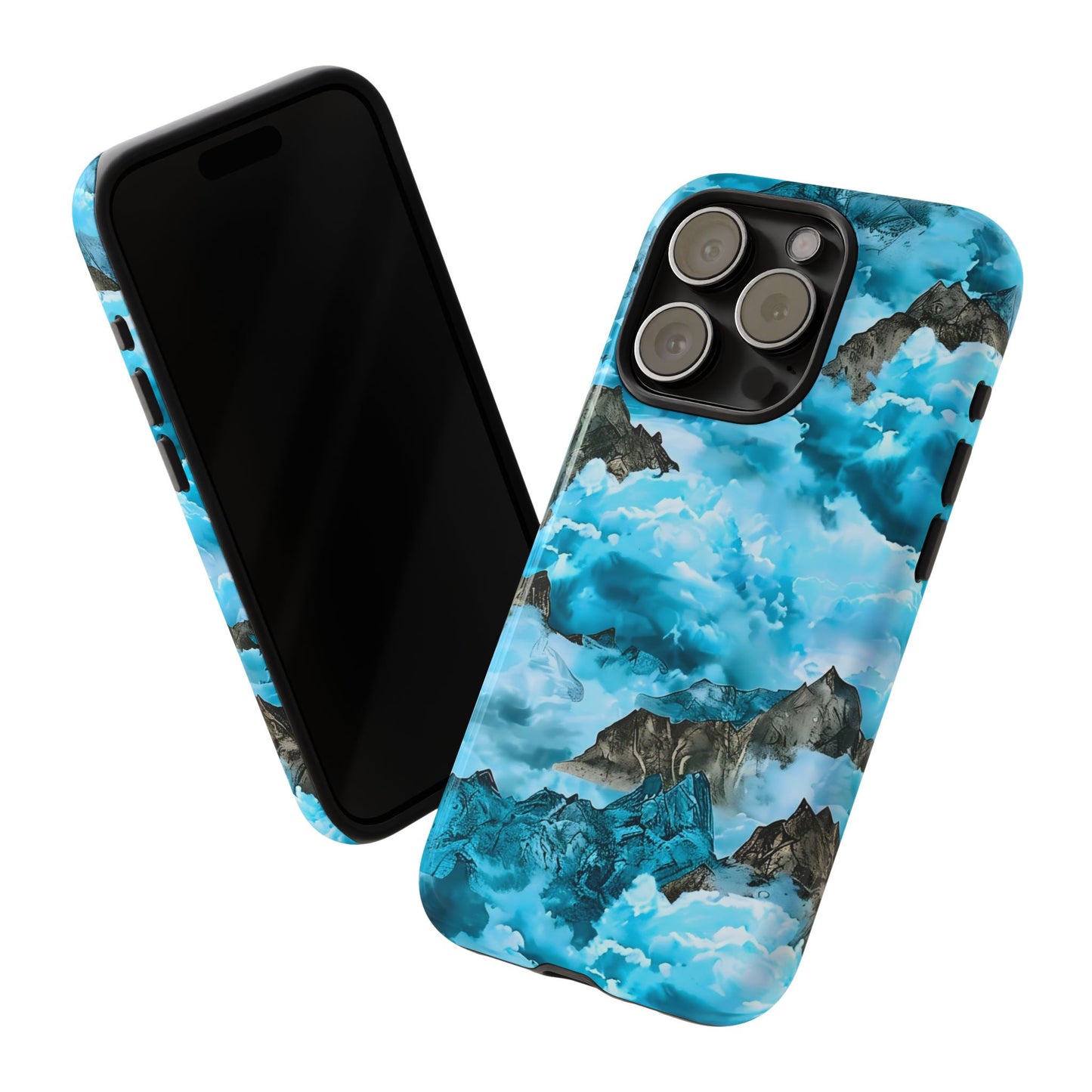 Mountain Wave Phone Case - Adventure Gear, Outdoor Gifts, Stylish Cases, Trendy Accessories, Nature Lovers