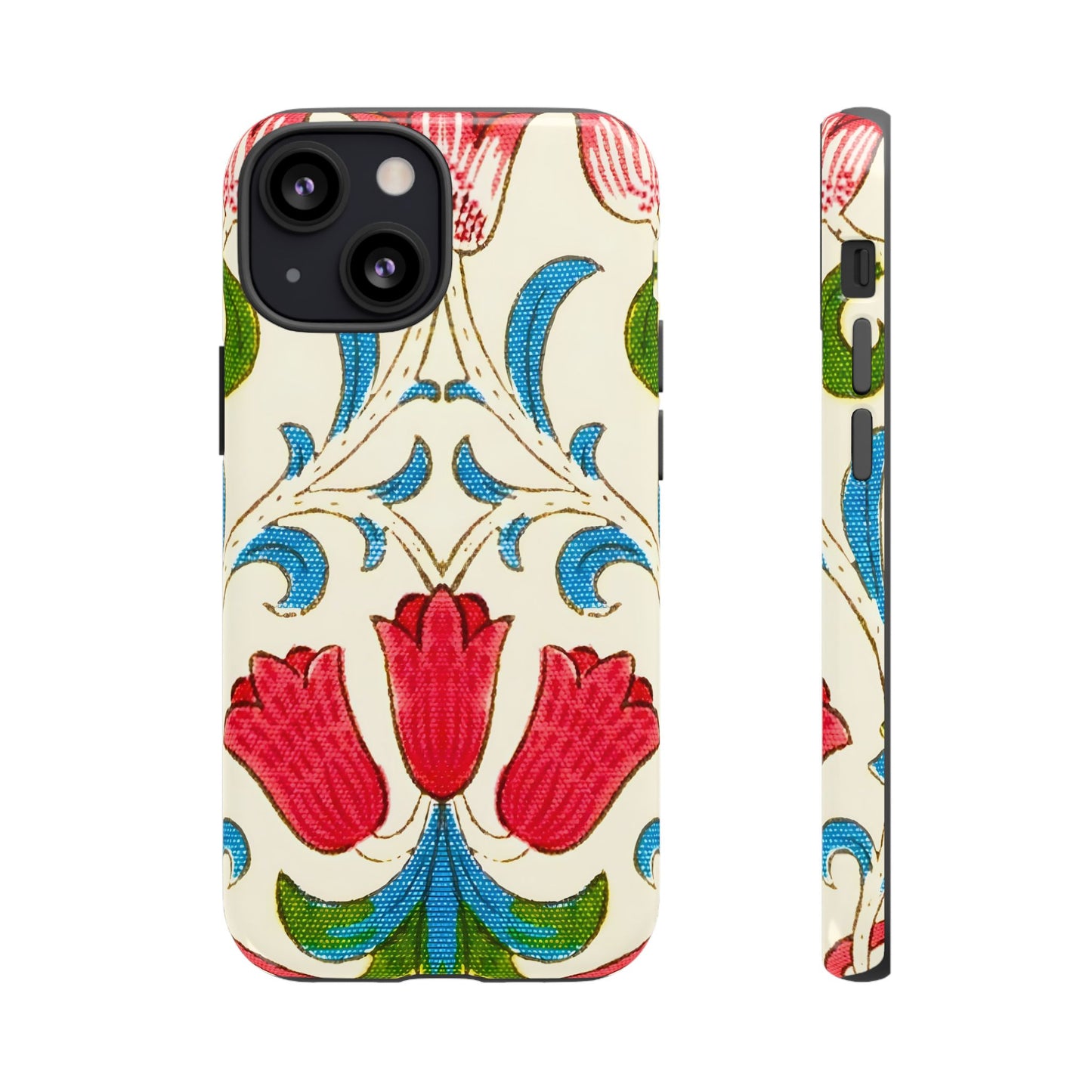 Floral Phone Case - Tough Cases | Stylish Protection, Gift for Her, Boho Phone Cover, Spring Accessory, Cute Tech
