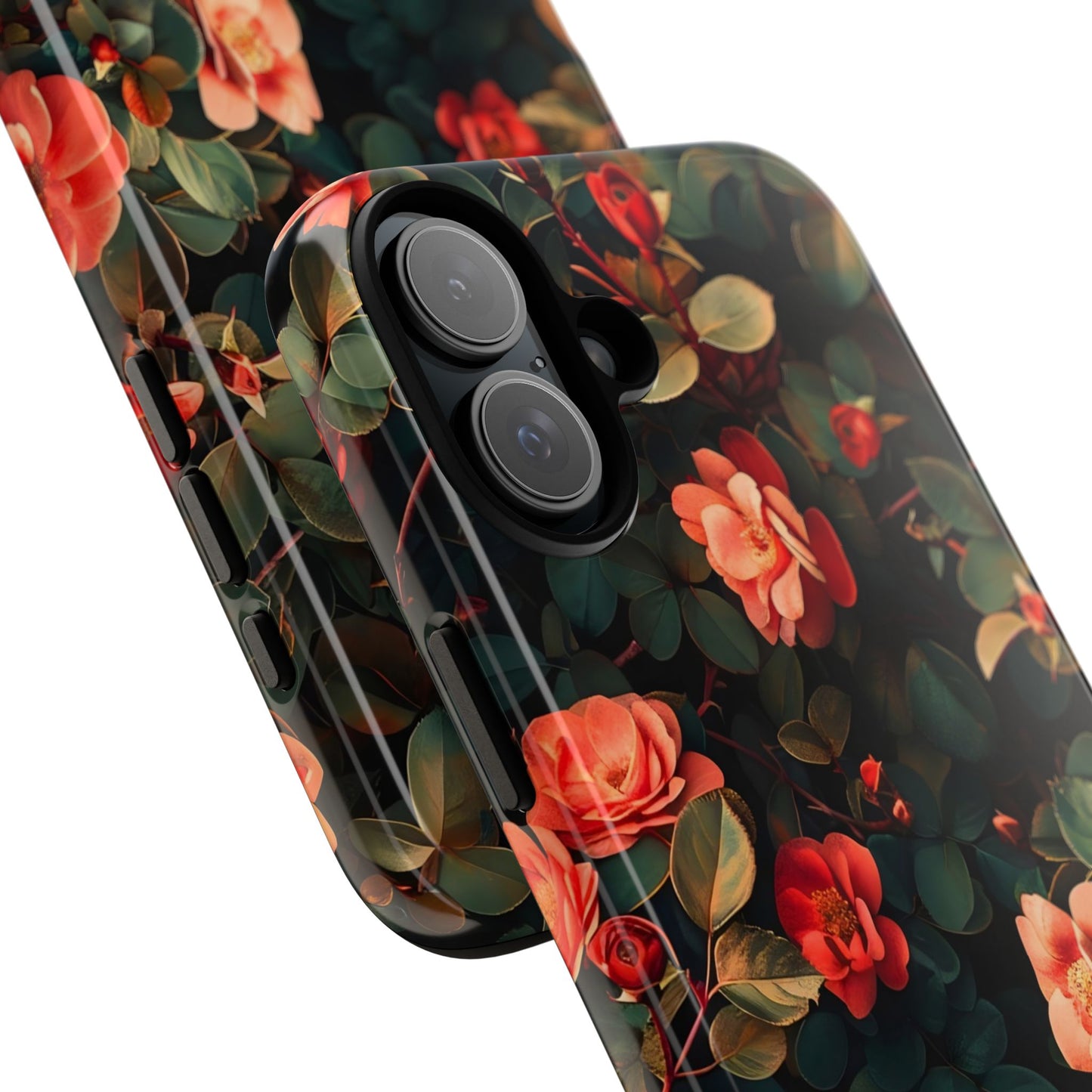 Floral Phone Case - Elegant Floral Design, Tough Protective Case, Perfect Gift for Her, Trendy Phone Accessories, Mother’s Day, Birthday