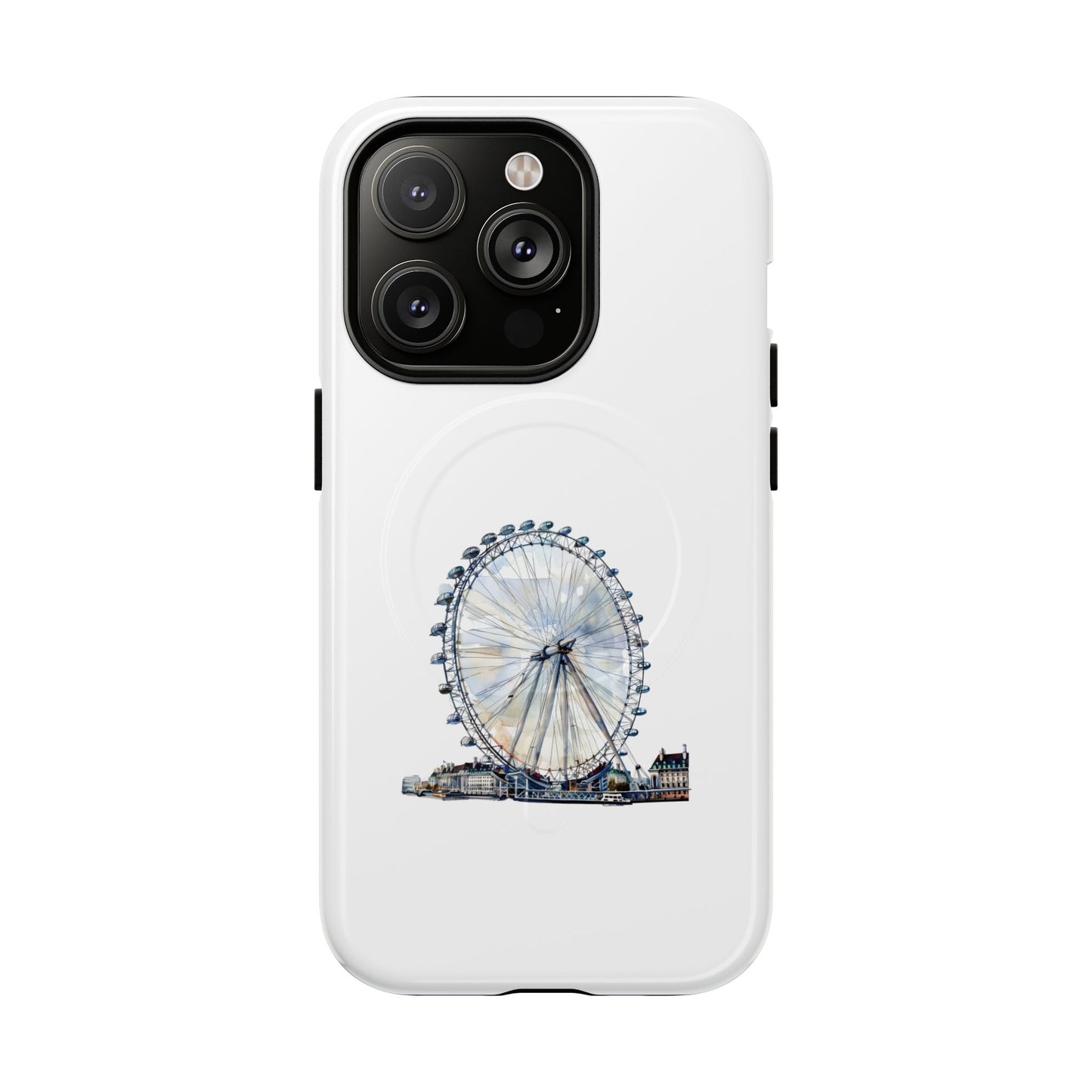 Funky Ferris Wheel Magnetic Case | Tough iPhone Cover, Customized Phone Case, Unique Gift, Festival Accessory, Durable Phone Protection