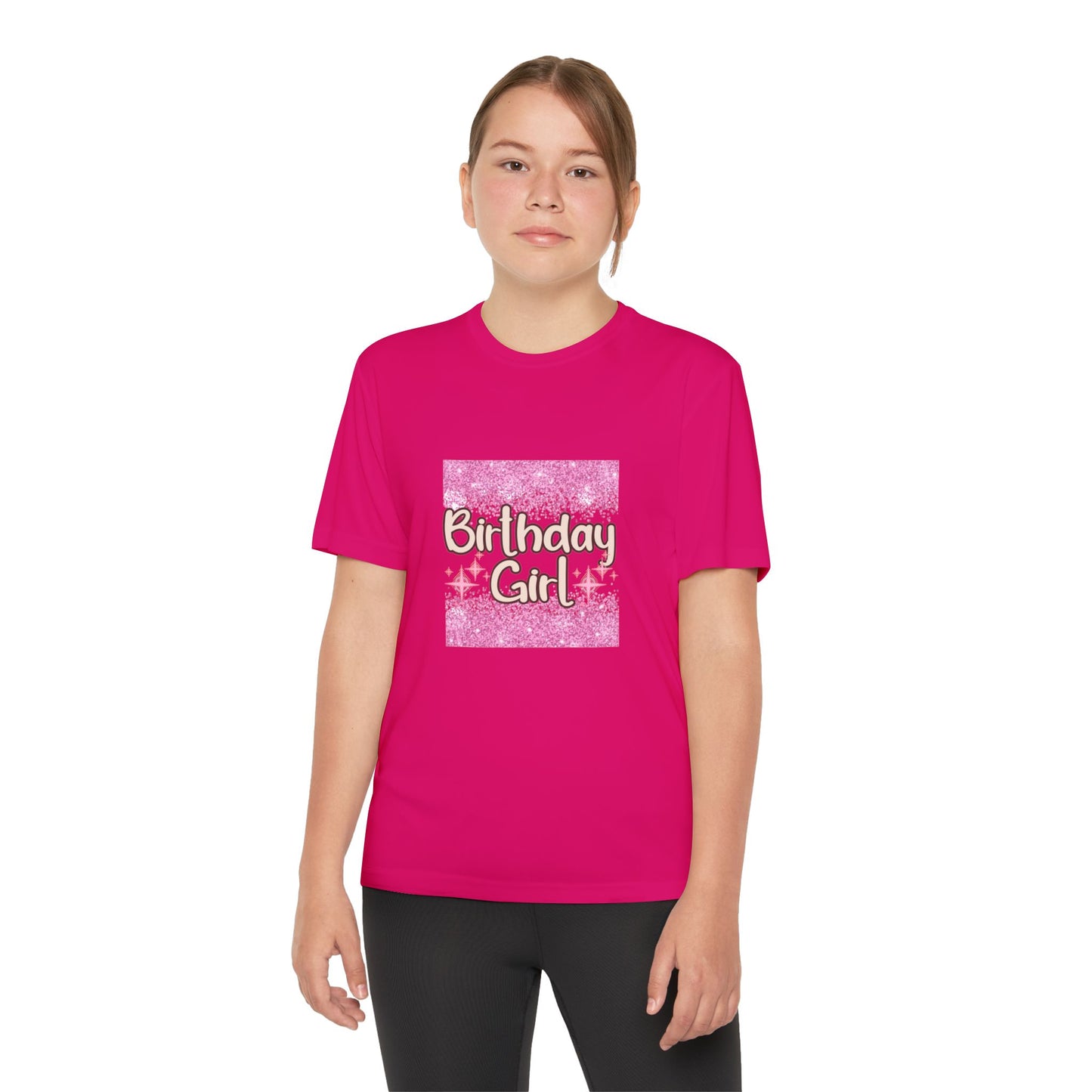 Youth Birthday Girl Tee - Fun Celebration T-Shirt for Young Girls