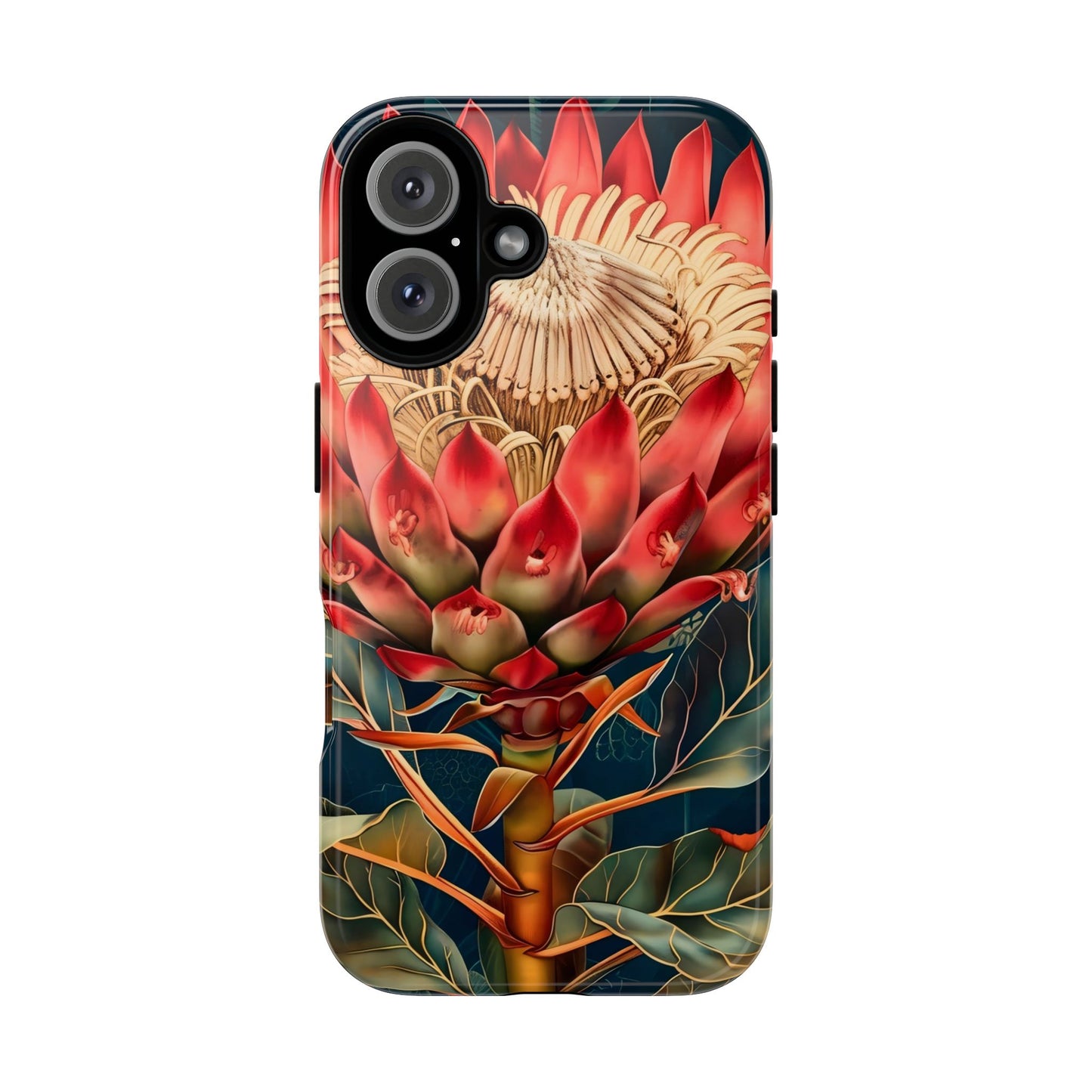 Tough Cases: Vibrant Floral Phone Case, Tough Phone Covers, Floral Art Cases, Nature Design Accessories, Gift for Nature Lovers