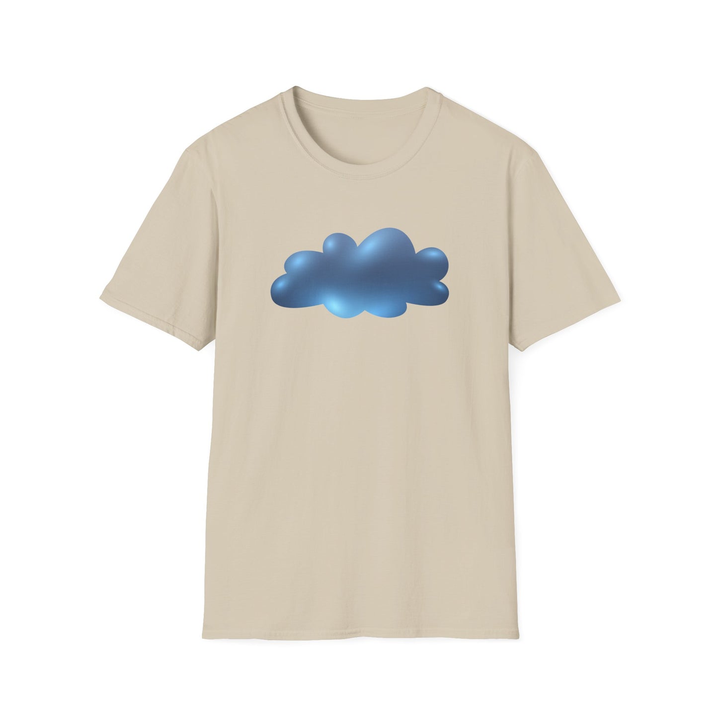 Serene Cloudscape - Dreamy Cloud Versatile Unisex Softstyle T-Shirt