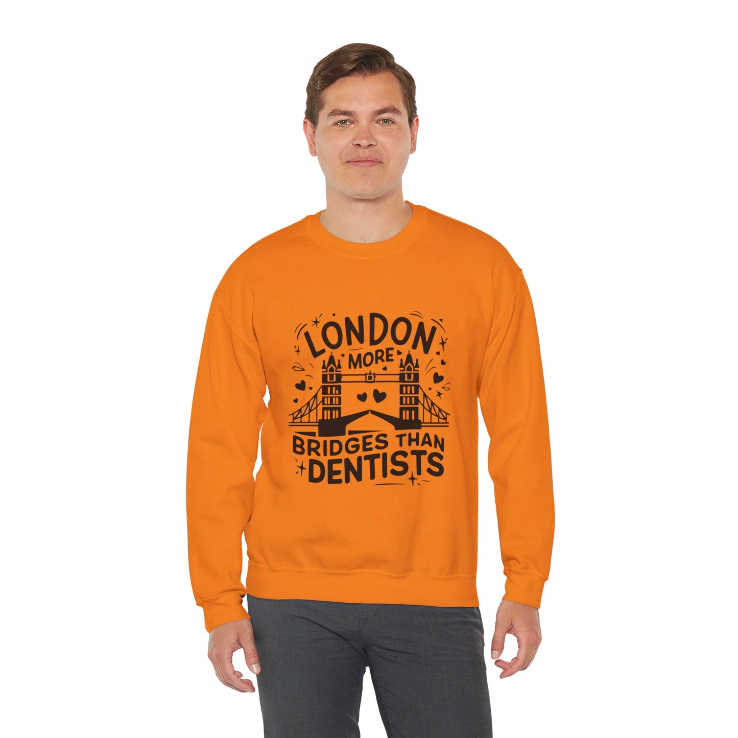 Unisex Heavy Blend™ Crewneck Sweatshirt - London is having most Bridges