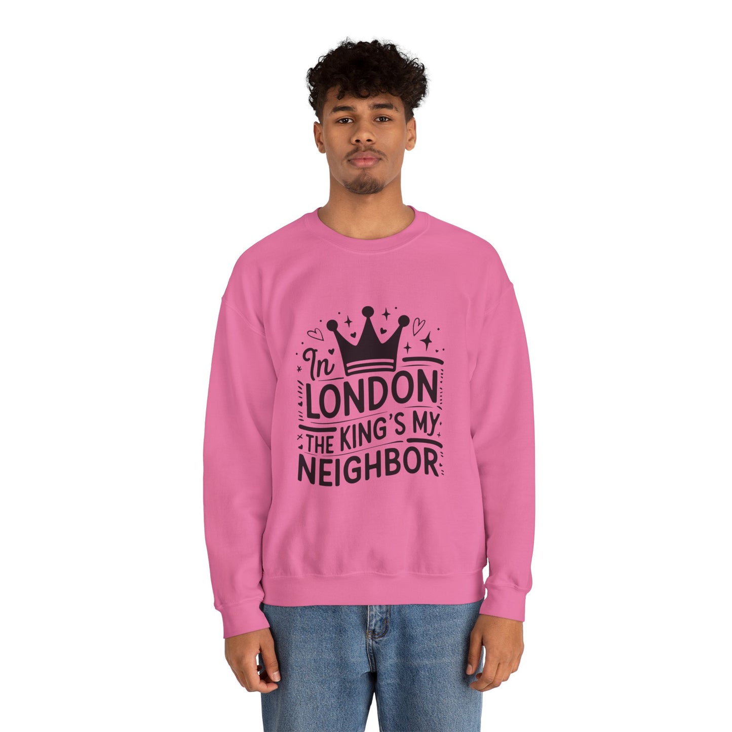 Unisex Heavy Blend™ Crewneck Sweatshirt Breathable - King's Neighbouring in London
