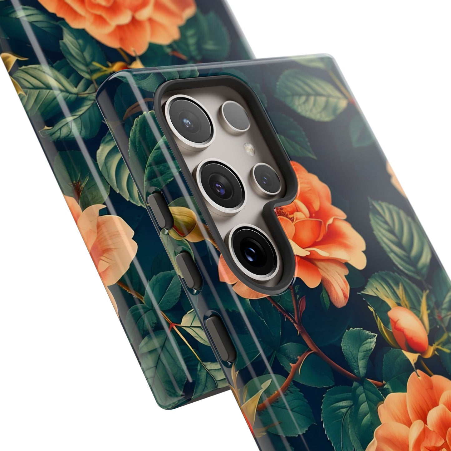 Floral Phone Case, Tough Cases for Nature Lovers, Botanical Design, Phone Protection, Gift for Her, Trending Floral Accessories