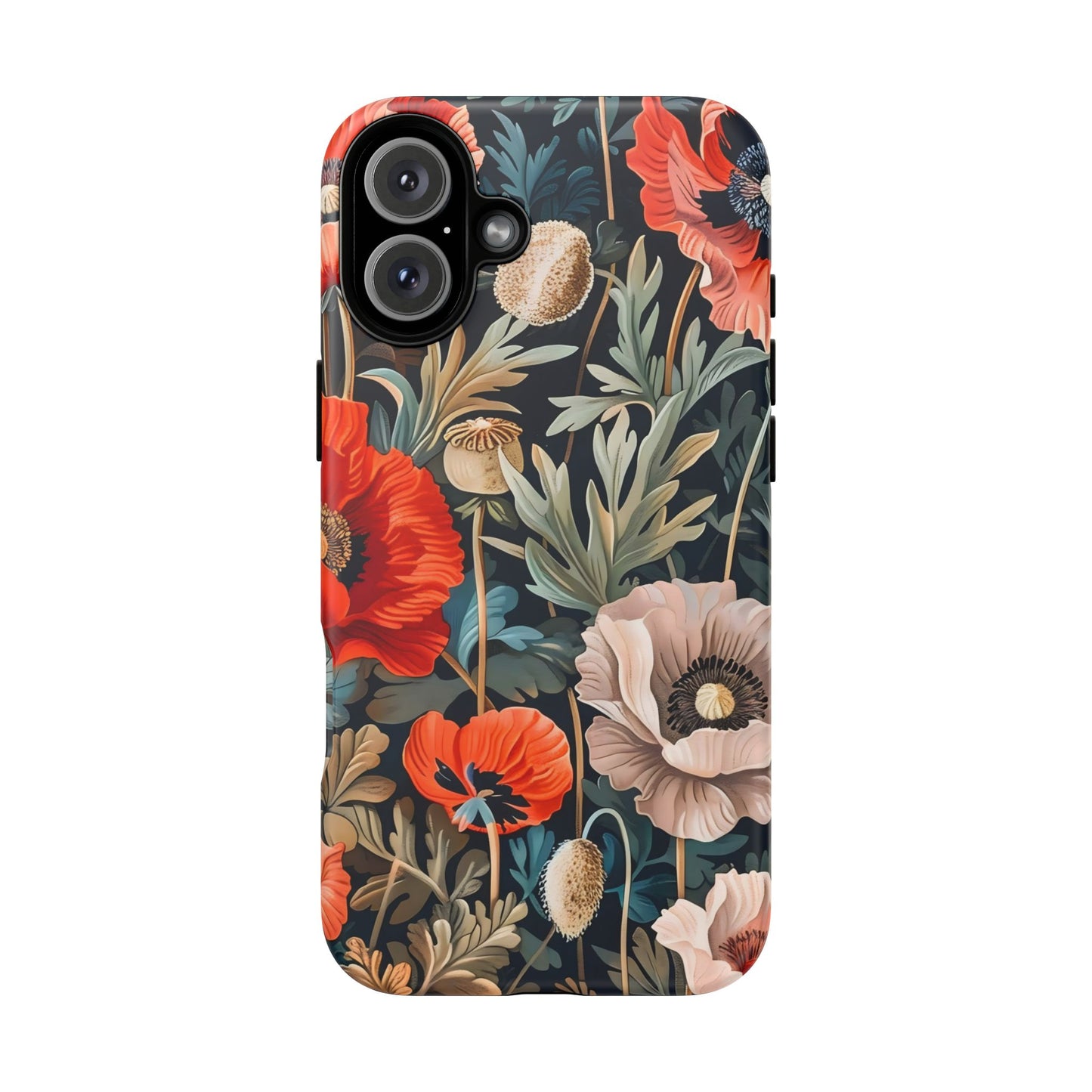 Floral Phone Case - Tough Cases, Flower Design, Chic Tech Accessories, Stylish Gifts, Unique Phone Protectors
