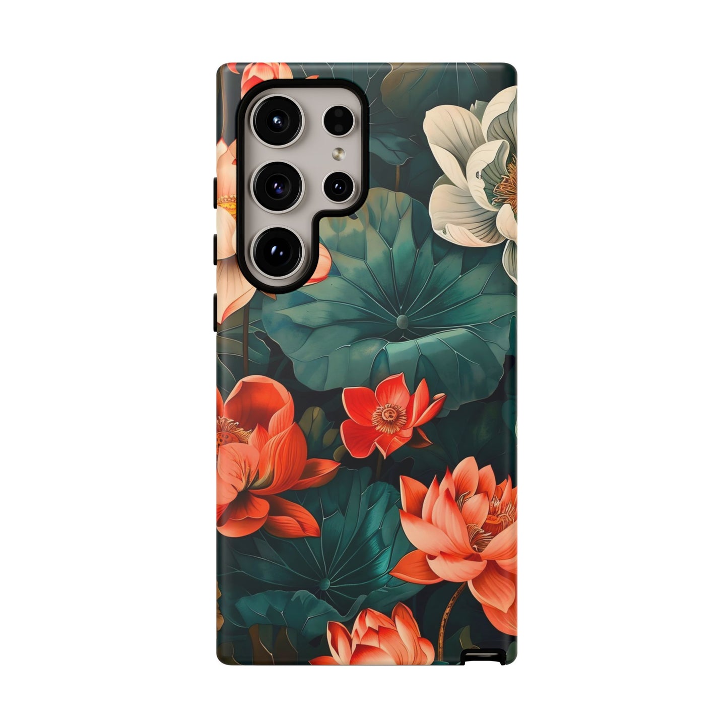 Flower Phone Case, Floral Phone Cover, Tough Case for Floral Lovers, Gift for Her, Stylish Tech Accessories