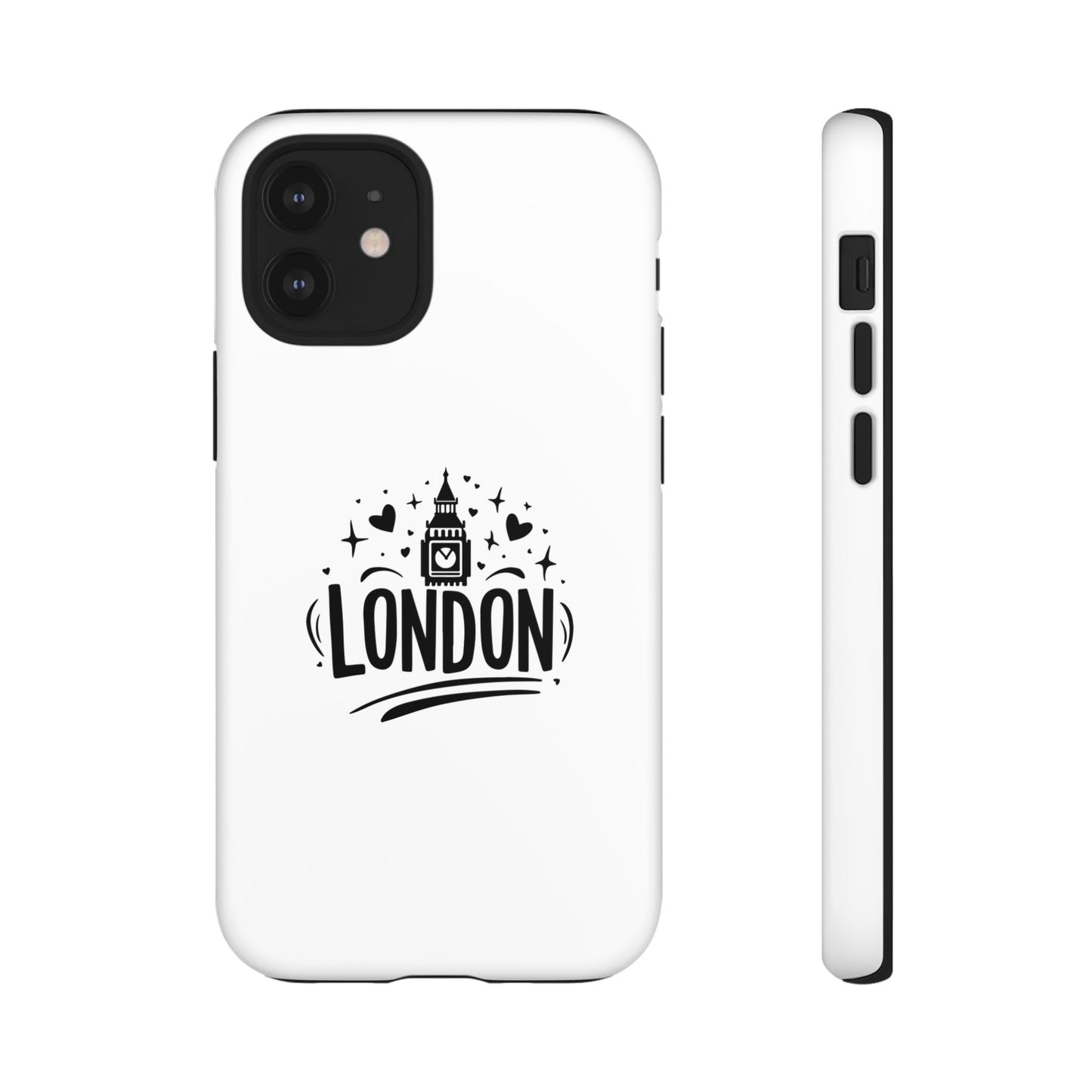 Stylish Phone Case for London Lovers, London Gift, Travel Accessory, Unique Smartphone Case, Cityscape Phone Cover