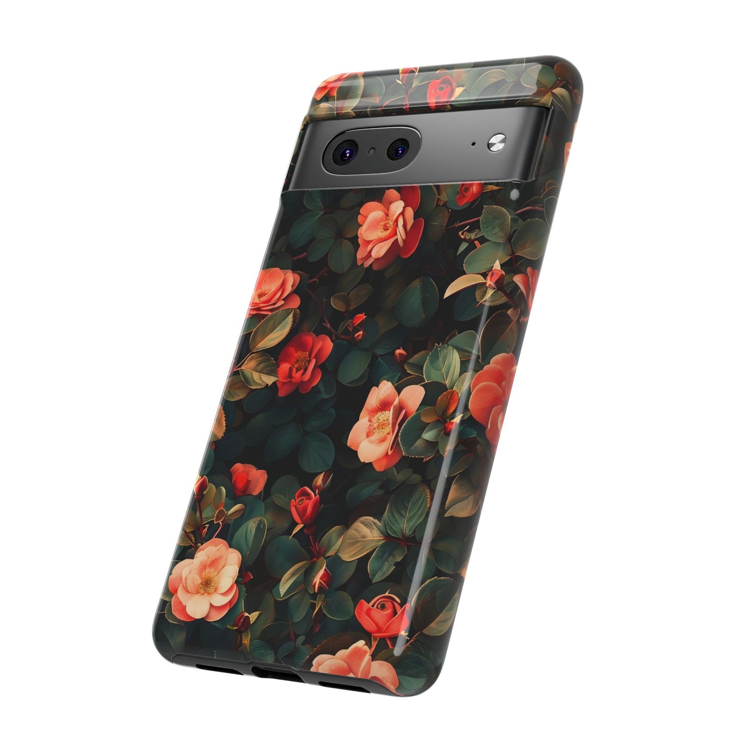 Floral Phone Case - Elegant Floral Design, Tough Protective Case, Perfect Gift for Her, Trendy Phone Accessories, Mother’s Day, Birthday