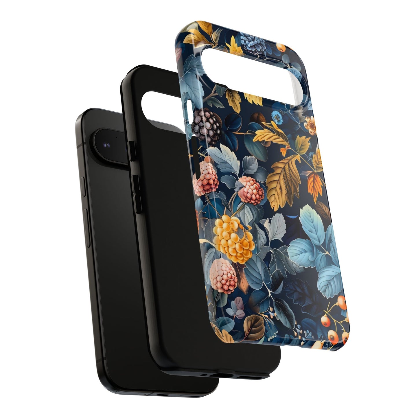 Floral iPhone Case, Tough Phone Cover, Nature-inspired Accessory, Gift for Her, Trendy Protection Case