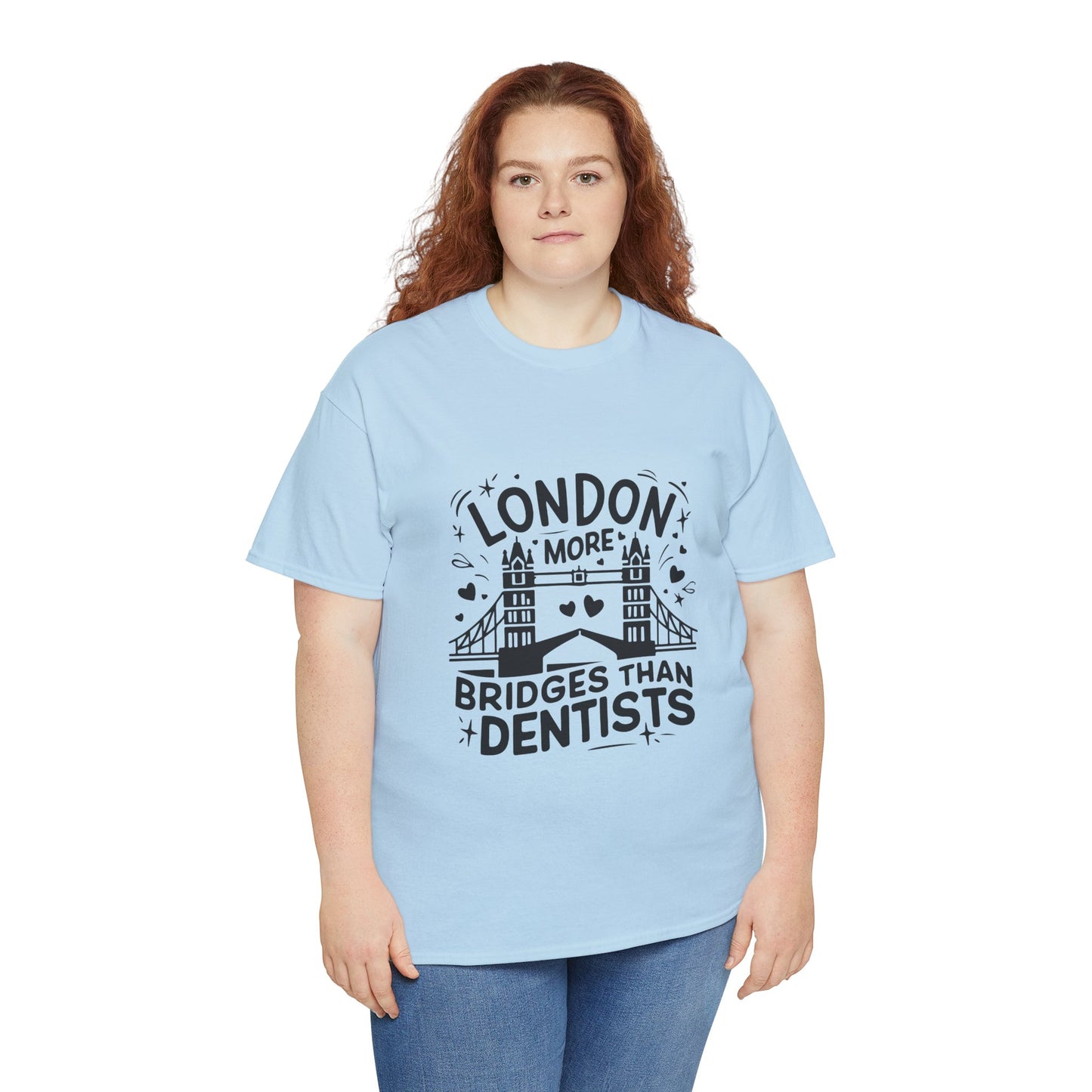 Unisex Heavy Cotton Tee - London is having more Bridges