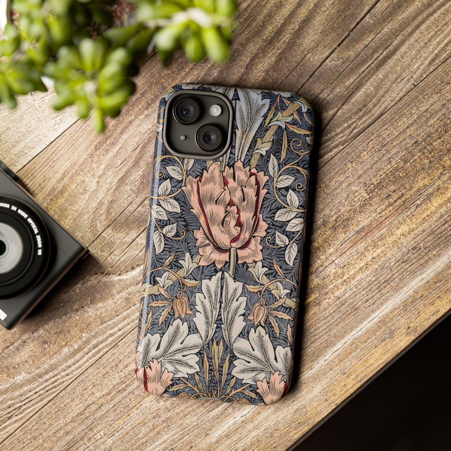 Floral Phone Case, Tough Cases for Stylish Protection, Flower Design, Gift for Her, Phone Accessories, Trendy Mobile Covers