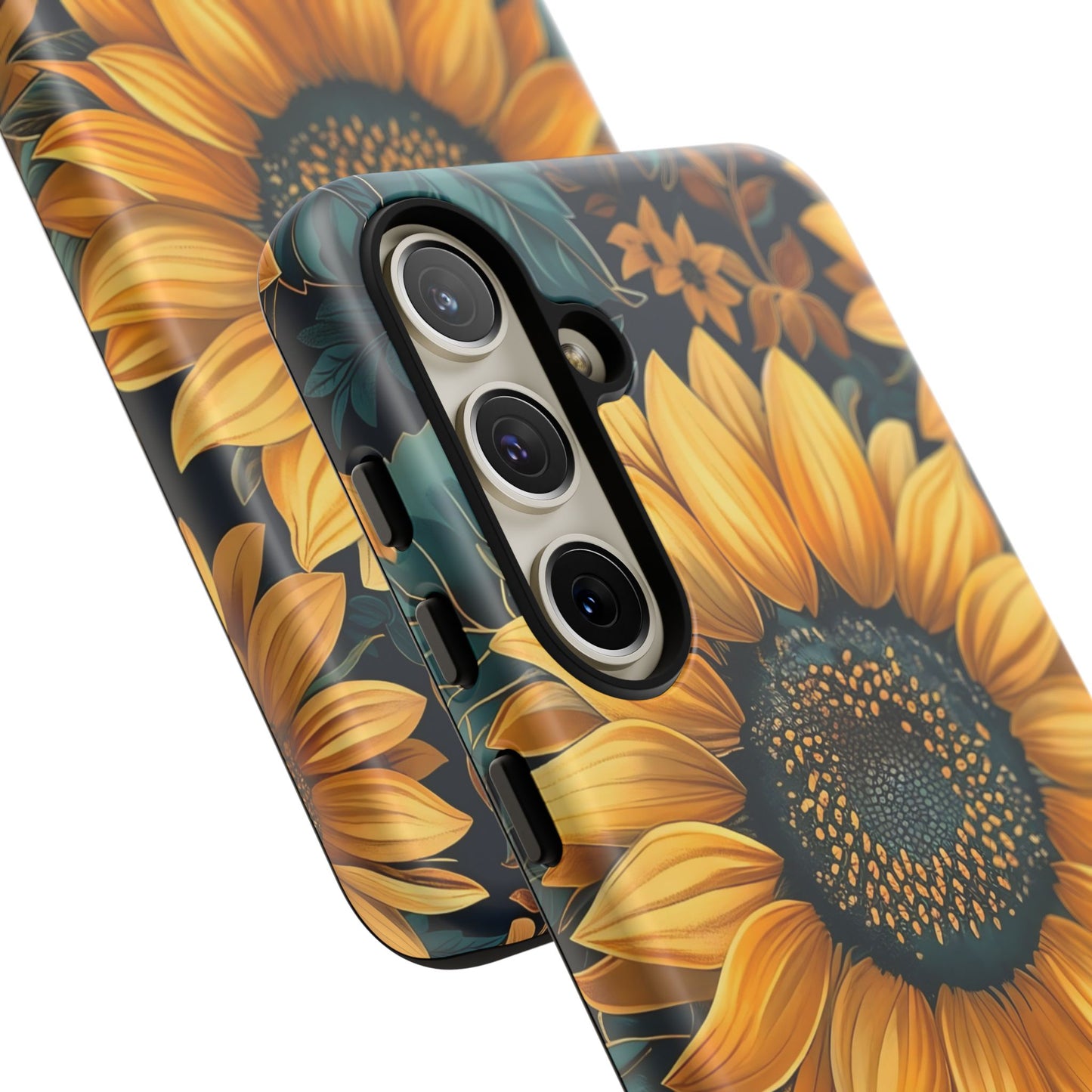 Sunflower Phone Case - Bright Floral Design, Stylish Tough Cover for Sunflower Lovers, Gift for Plant Enthusiasts, Mom Gift, Nature Lovers