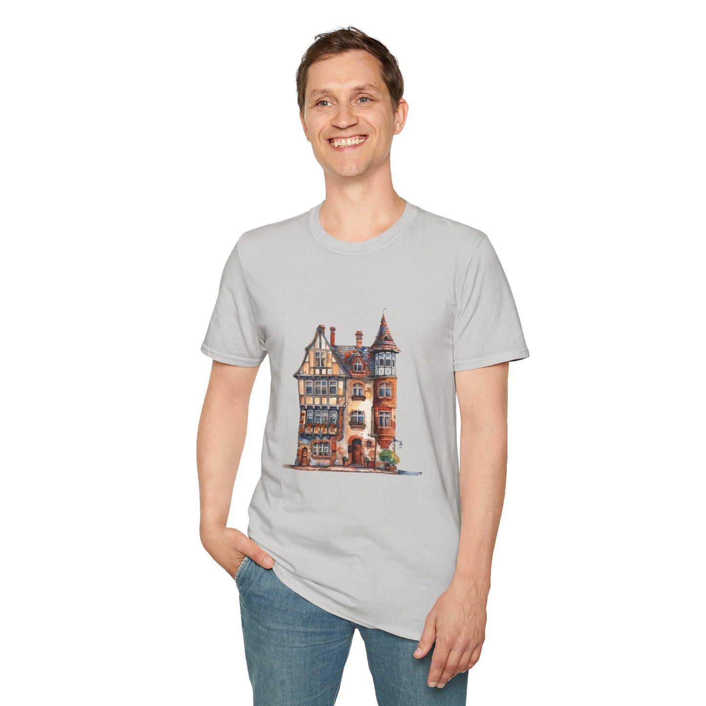 Unisex Softstyle T-Shirt - British Home Sweet Home