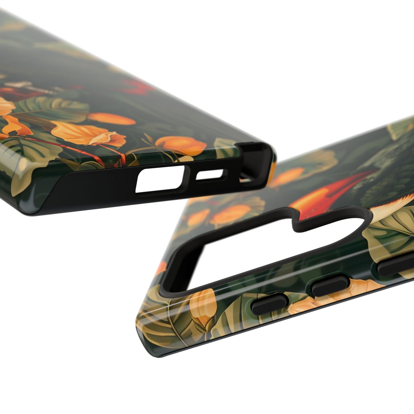 Tropical Toucan Phone Case, Exotic Bird Cover, Nature Lover Gift, Eco-Friendly Design, Customizable Tech Accessory