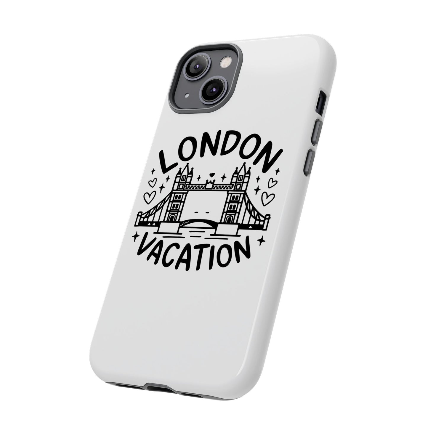 London Vacation Phone Case, Travel Accessories, Unique Gift, London Lover, Custom Phone Cover, Vacation Souvenir