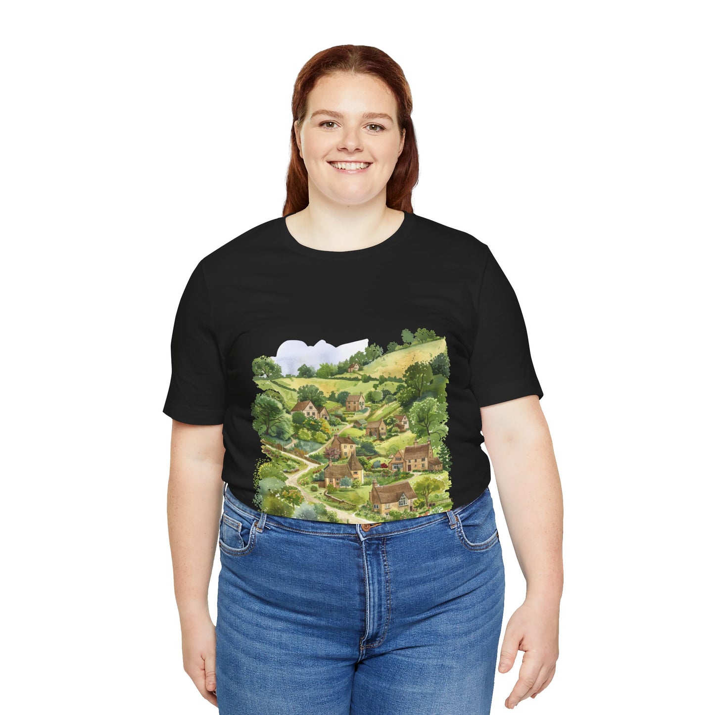 Unisex Jersey Short Sleeve Tee - Enchanting Landscapes of Britain