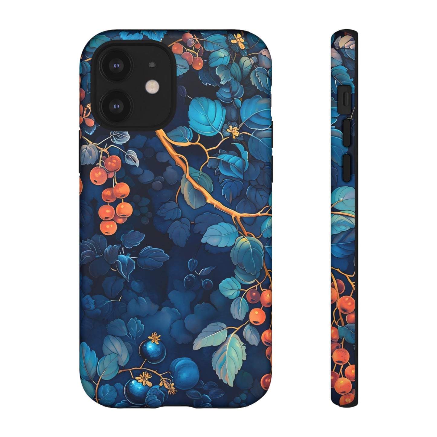 Artistic Phone Case with Floral Design, Tough Cases for iPhone, Nature-Inspired Accessory, Unique Gift for Her, Protective Cover