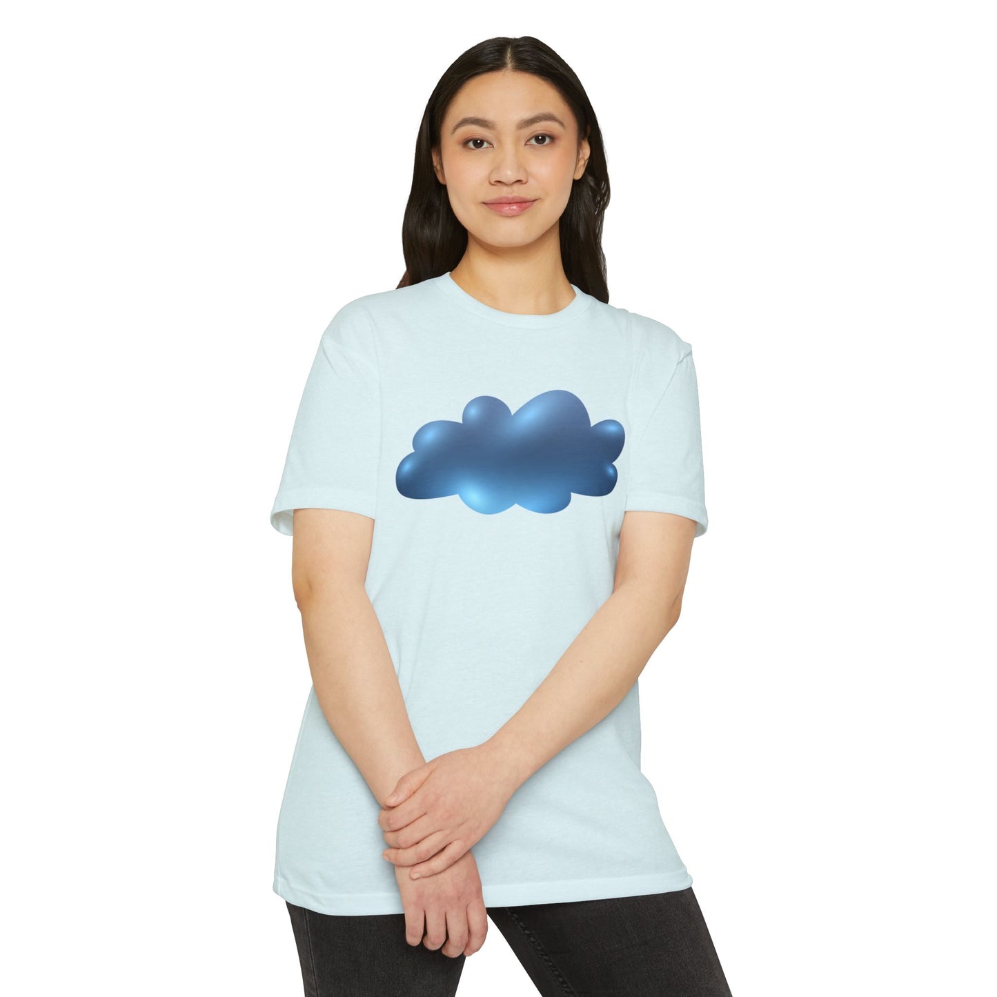 Unisex CVC Jersey T-shirt - Dreamy Cloud Design