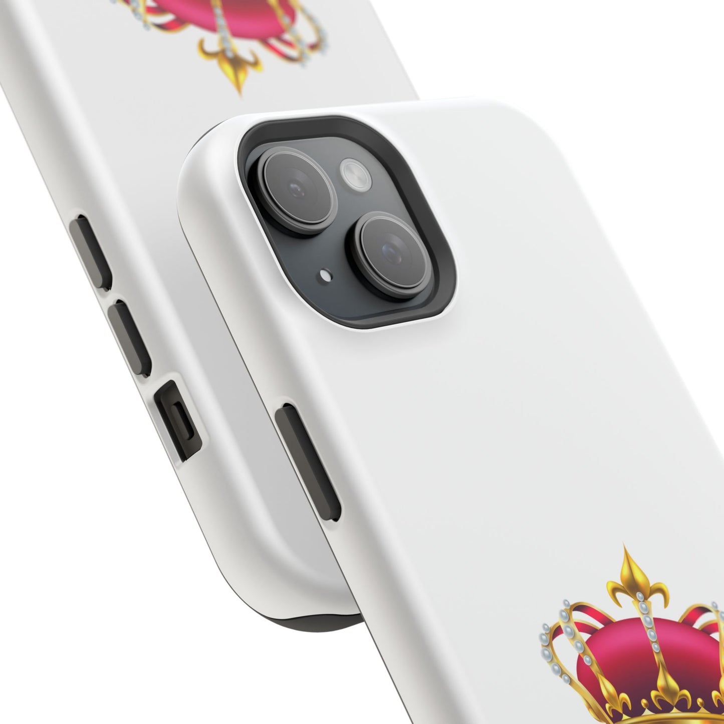 Crown Magnet Phone Cases, Trendy iPhone Covers, Gifts for Her, Birthday Accessories, Unique Custom Cases, Stylish Phone Protection